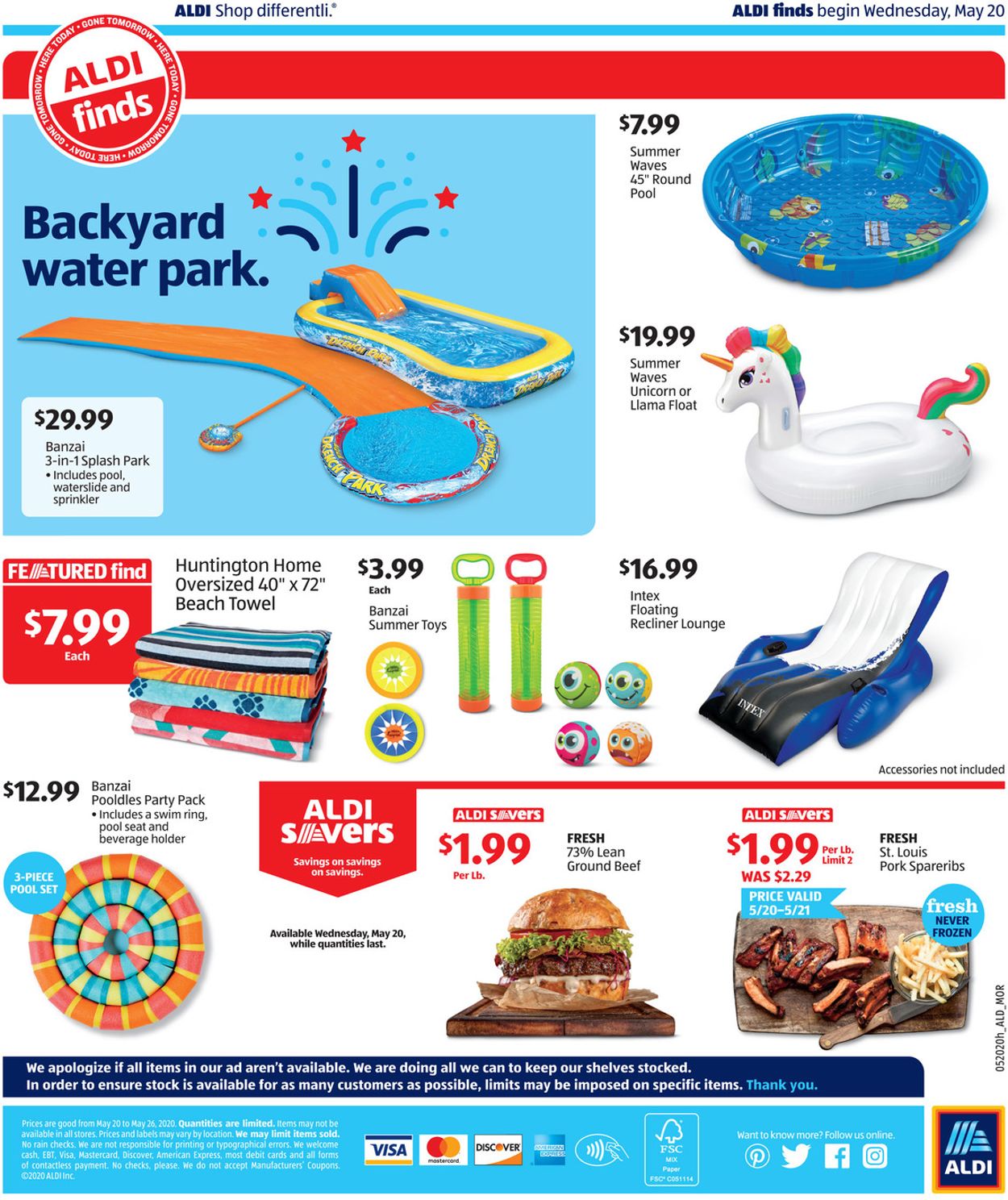 Catalogue ALDI from 05/20/2020