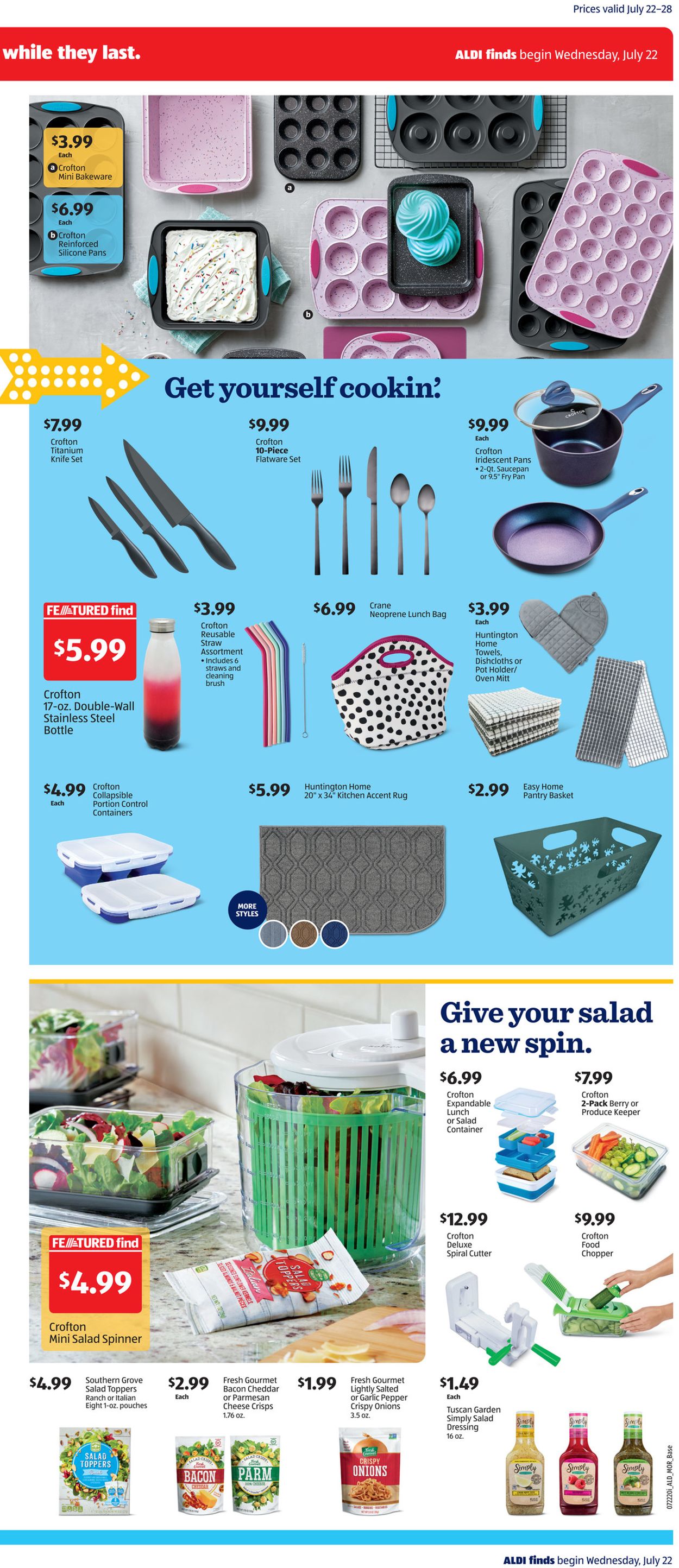 Catalogue ALDI from 07/22/2020