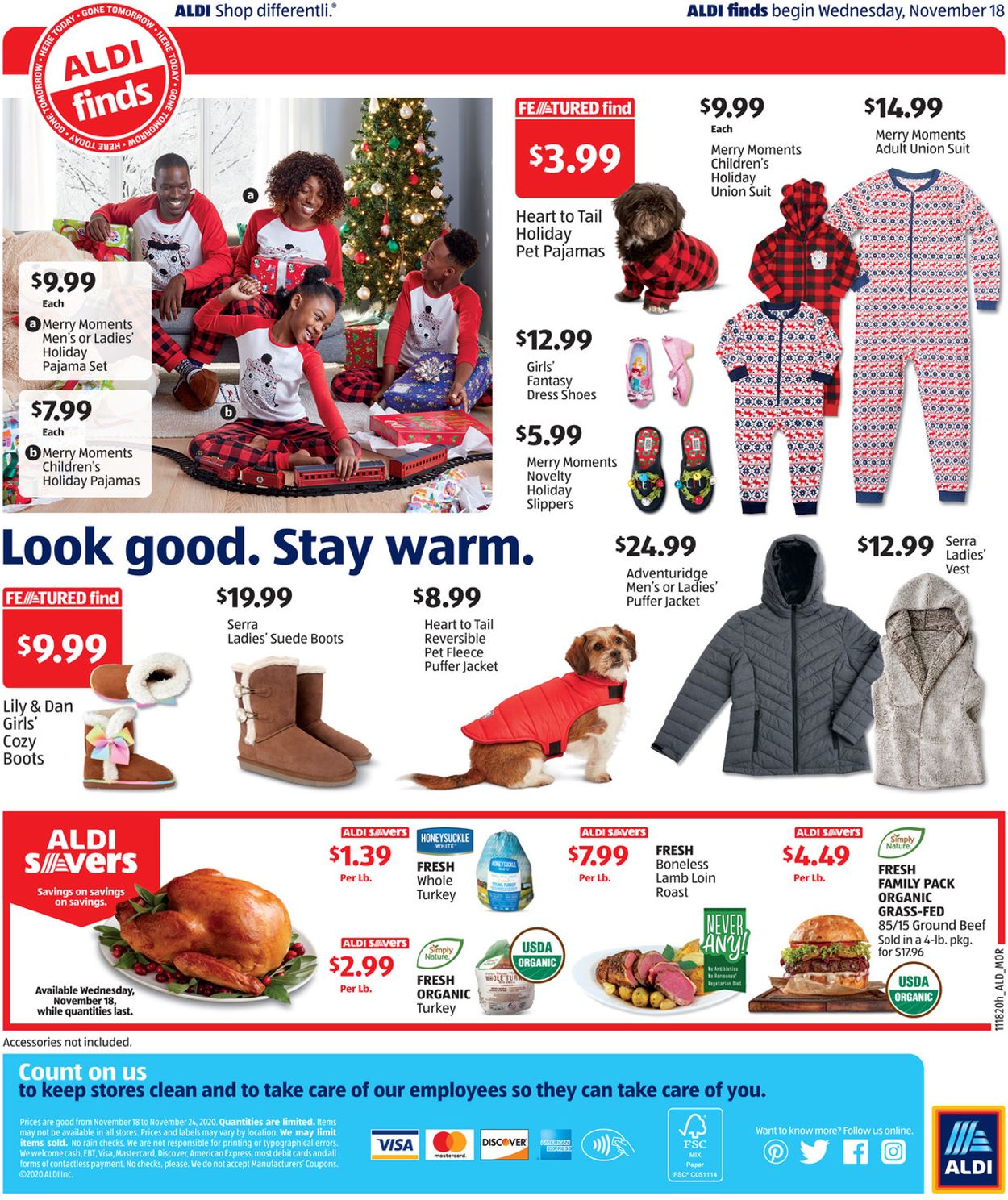 Catalogue ALDI Holiday 2020 from 11/18/2020