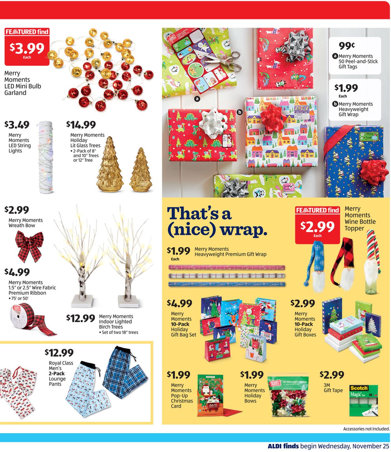 Catalogue ALDI Holiday ad 2020 from 11/25/2020