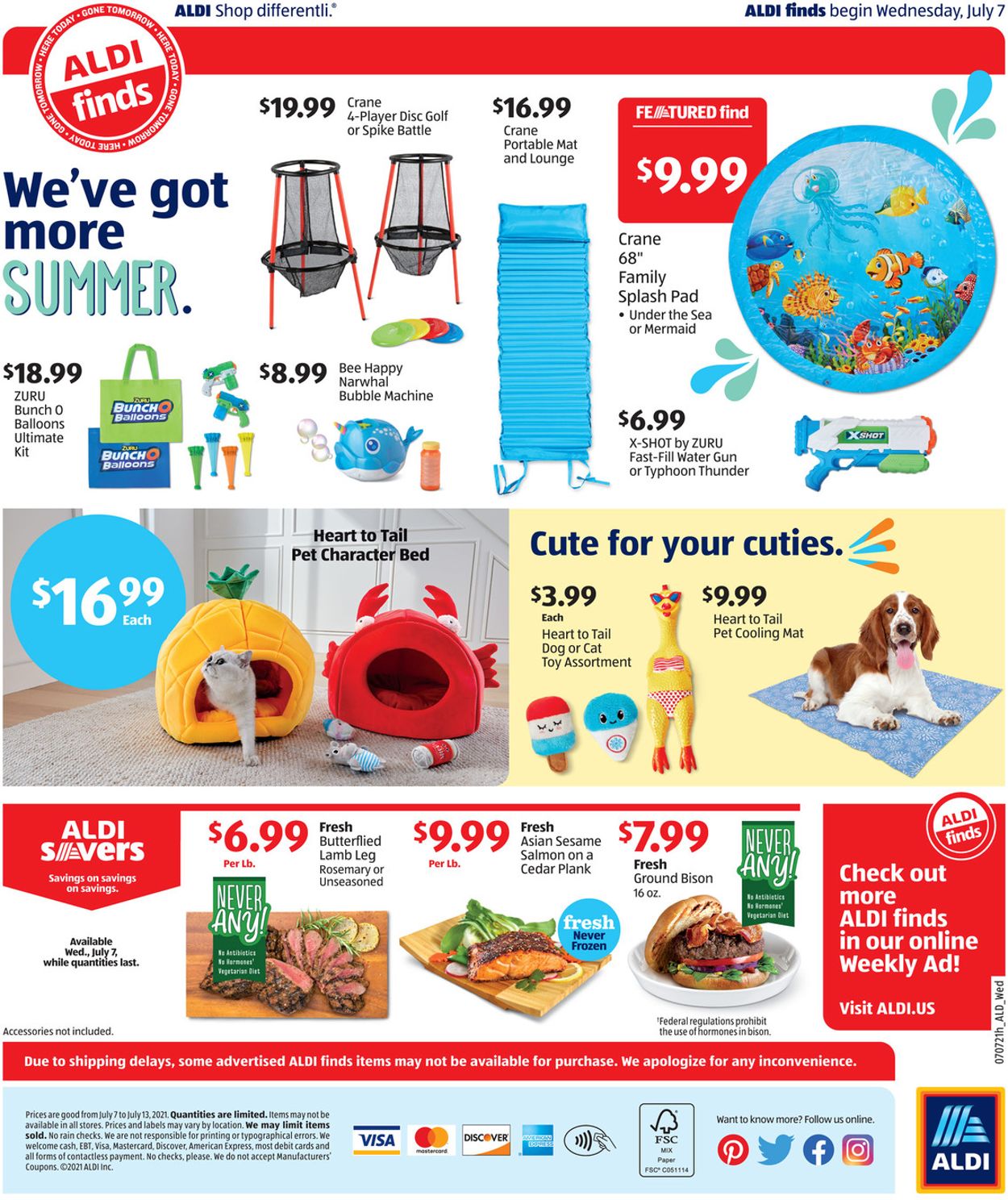 Catalogue ALDI from 07/07/2021