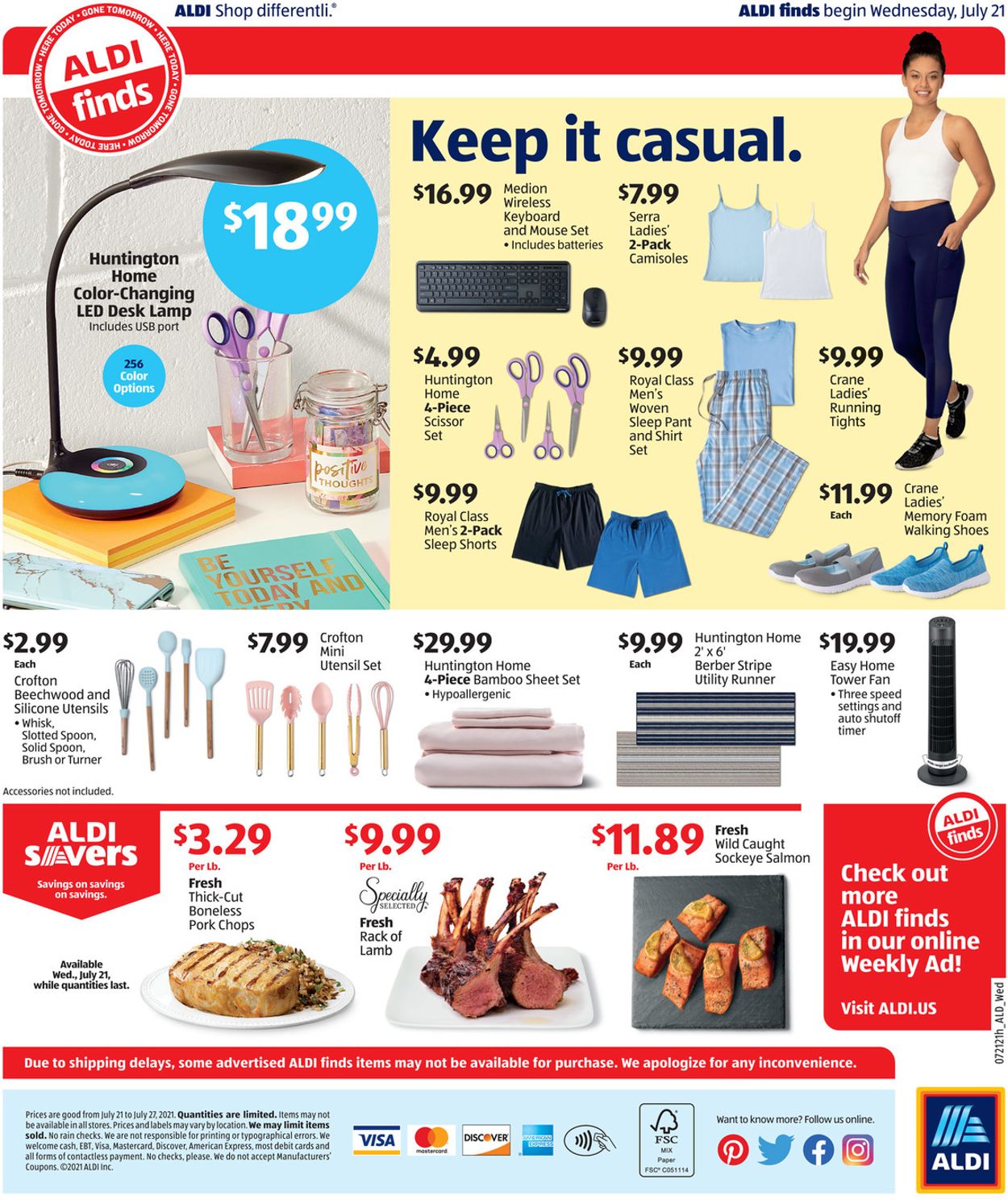 Catalogue ALDI from 07/21/2021