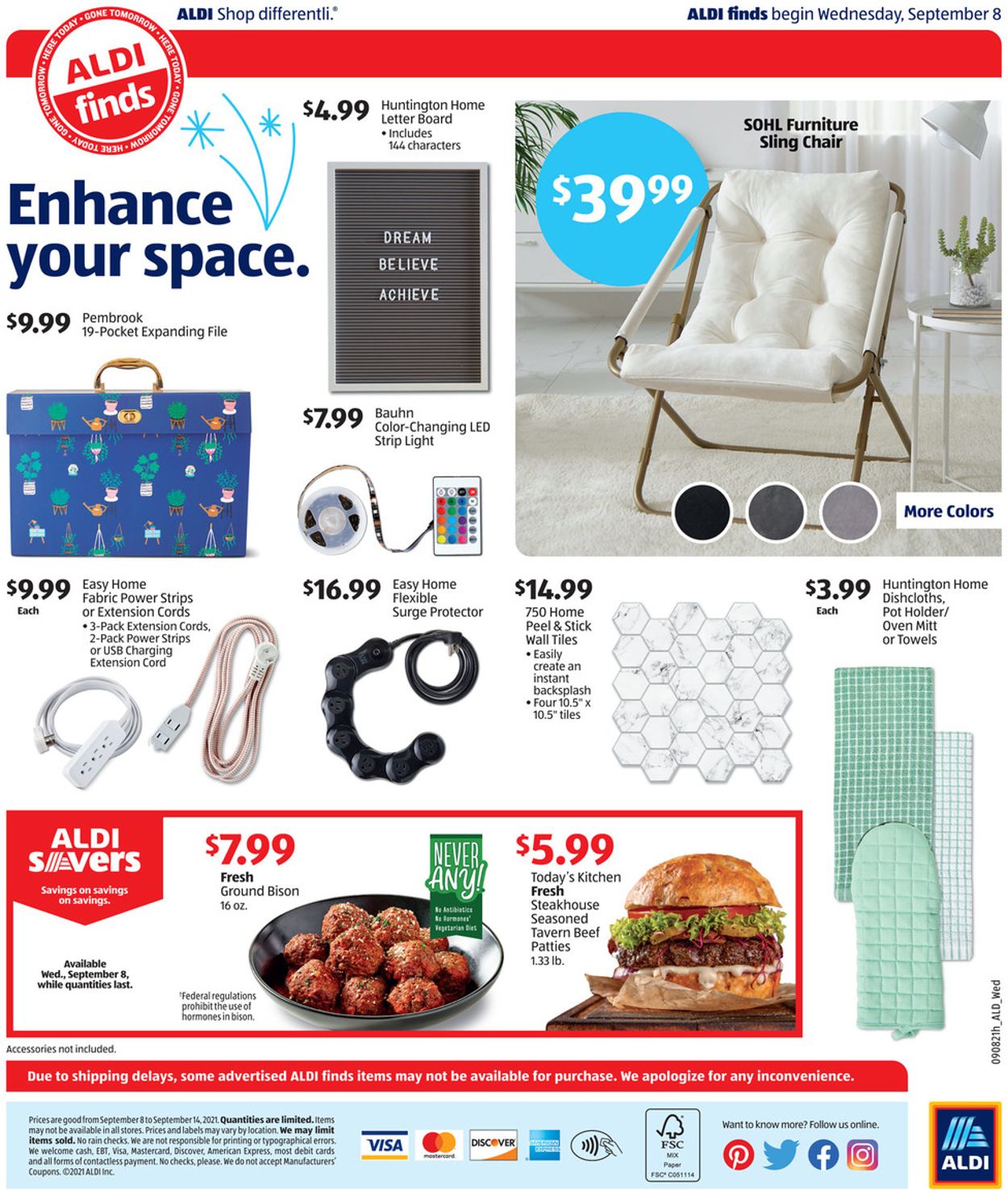 Catalogue ALDI from 09/08/2021
