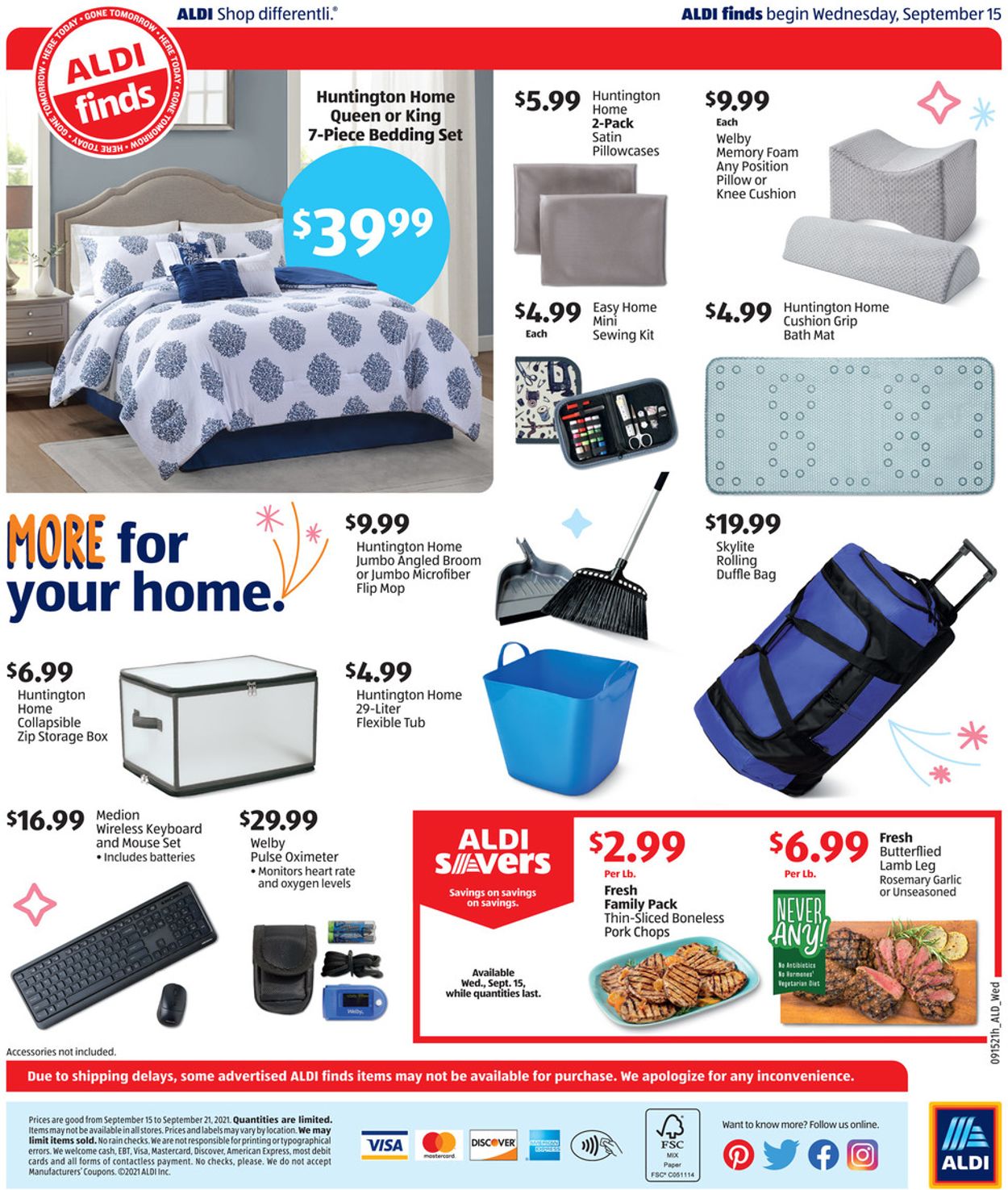 Catalogue ALDI from 09/15/2021
