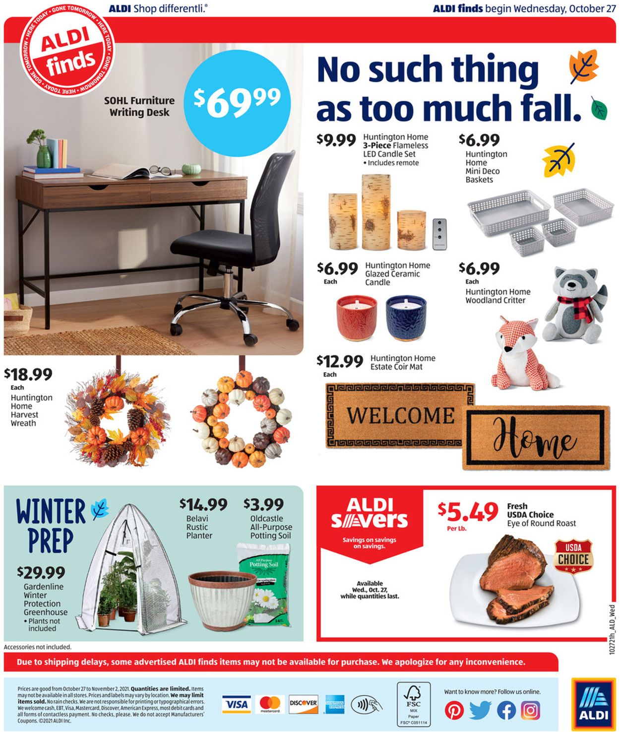 Catalogue ALDI from 10/27/2021