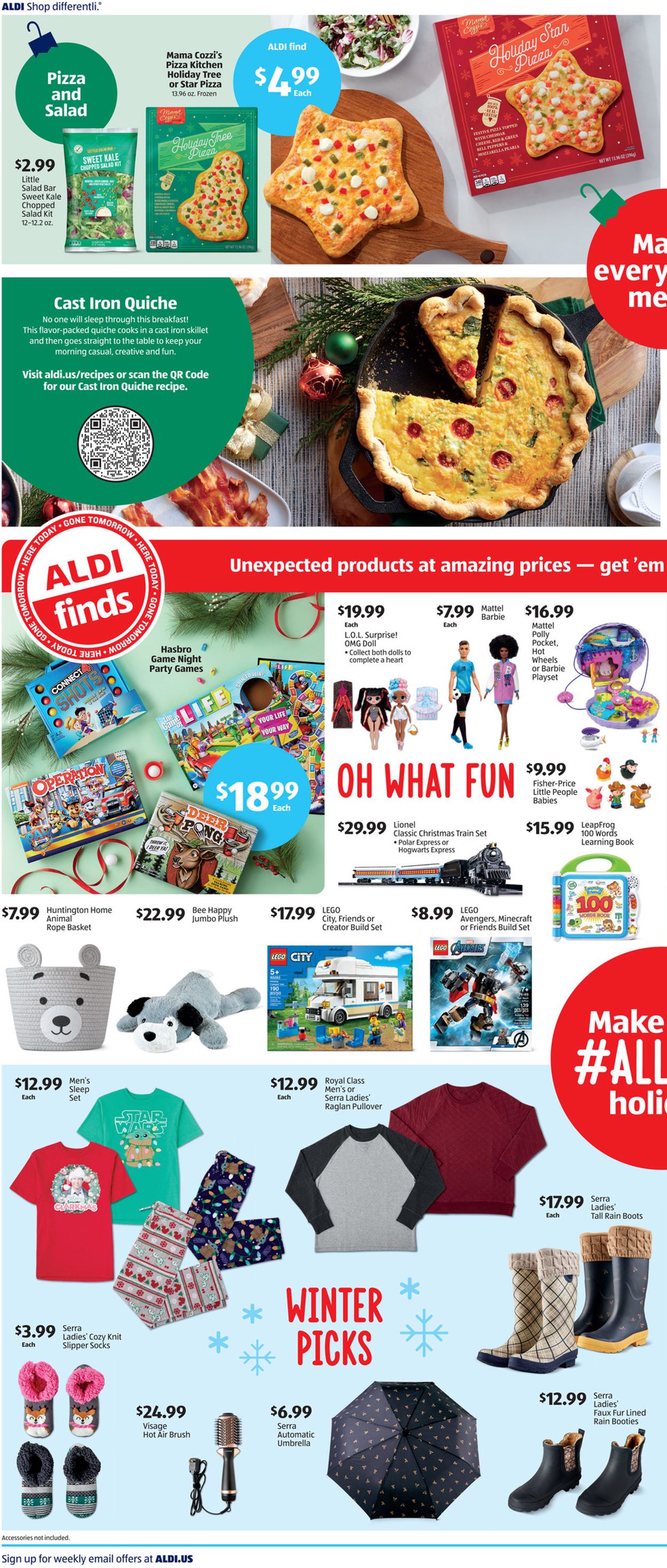 Catalogue ALDI CHRISTMAS 2021 from 12/01/2021