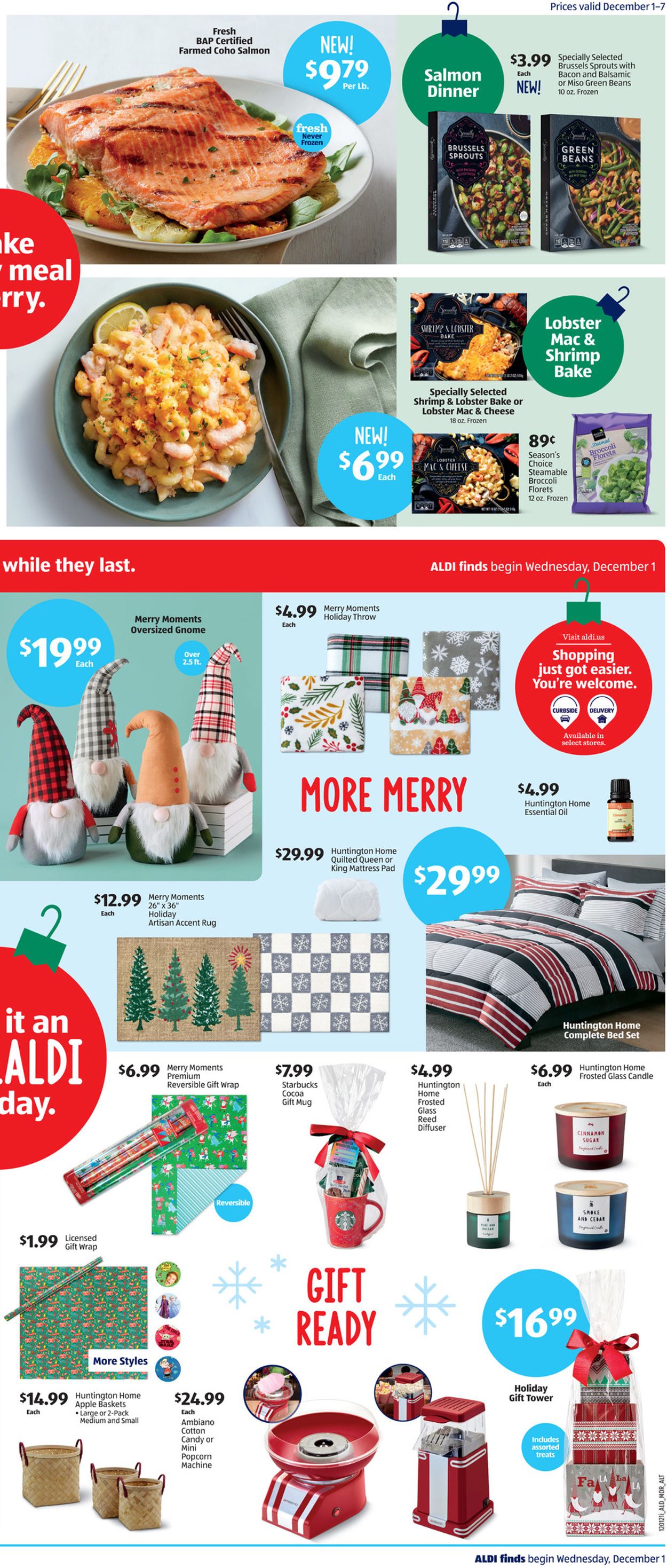 Catalogue ALDI CHRISTMAS 2021 from 12/01/2021
