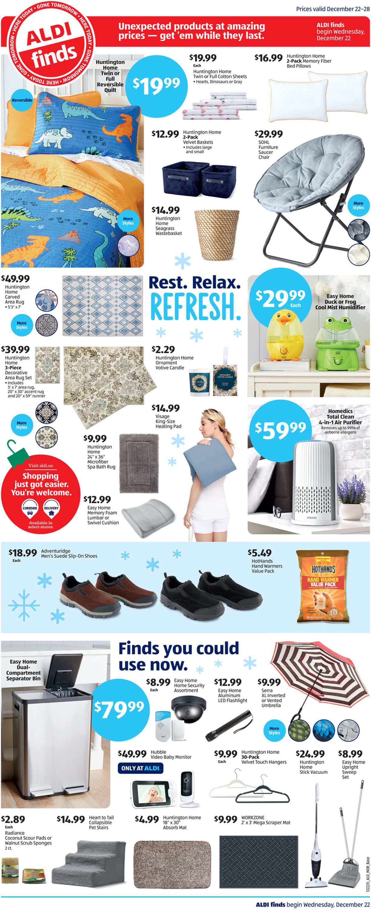 Catalogue ALDI HOLIDAY 2021 from 12/22/2021