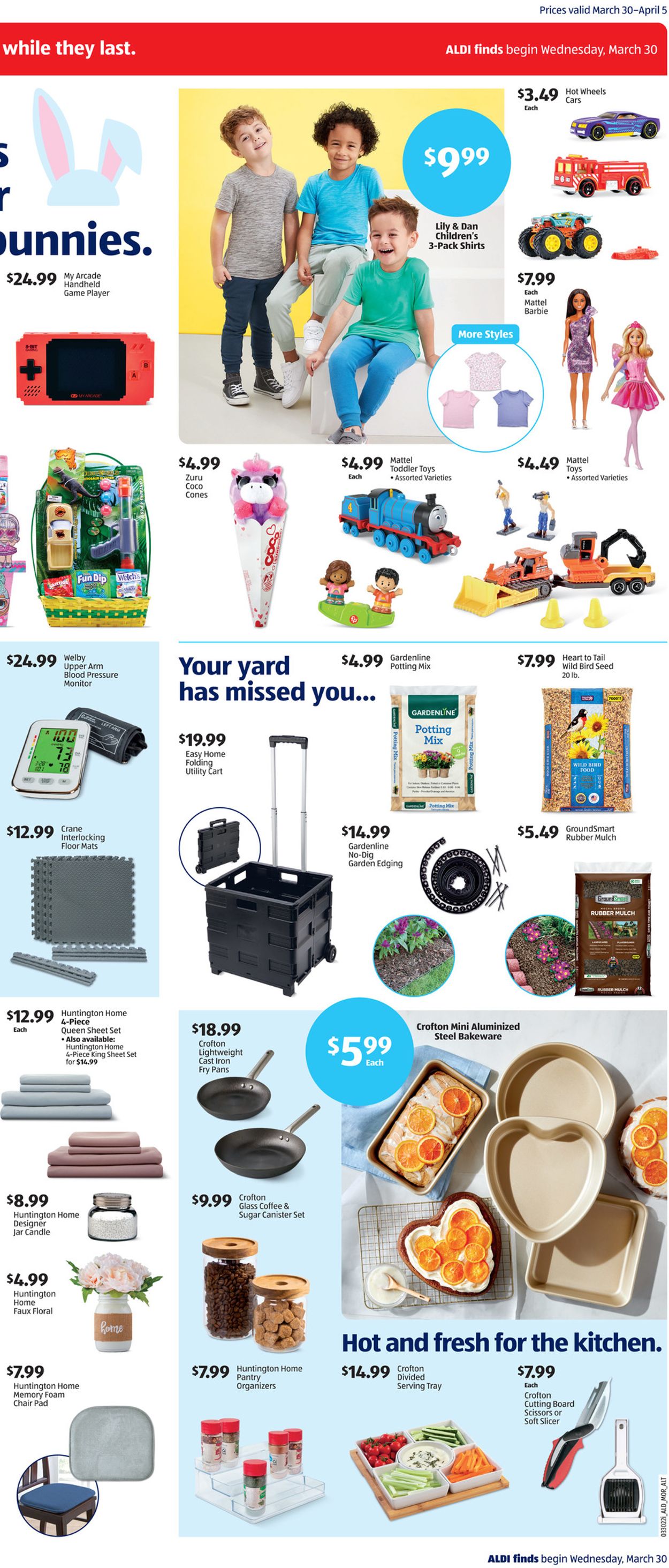 Catalogue ALDI from 03/30/2022