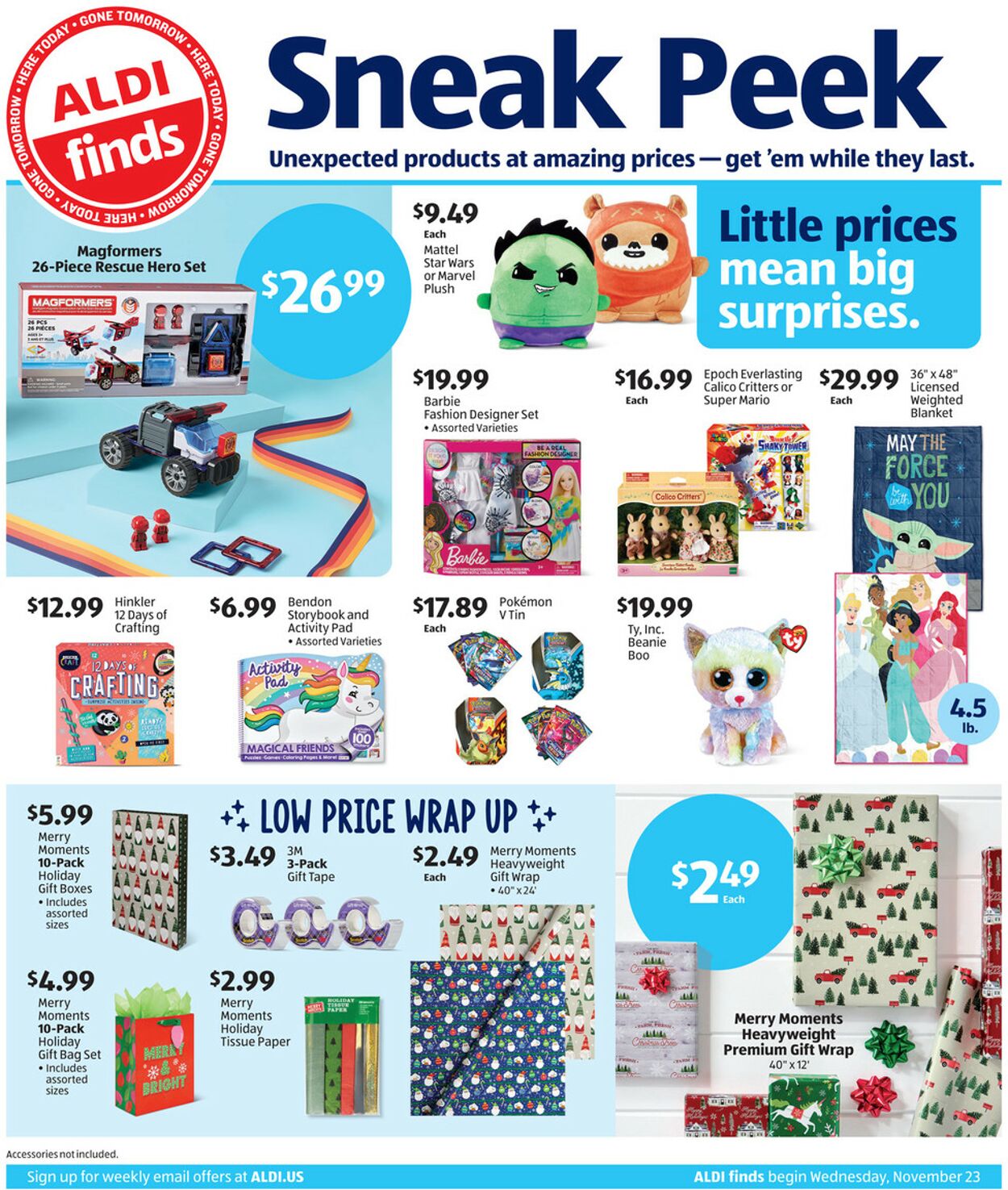 Catalogue ALDI from 11/23/2022