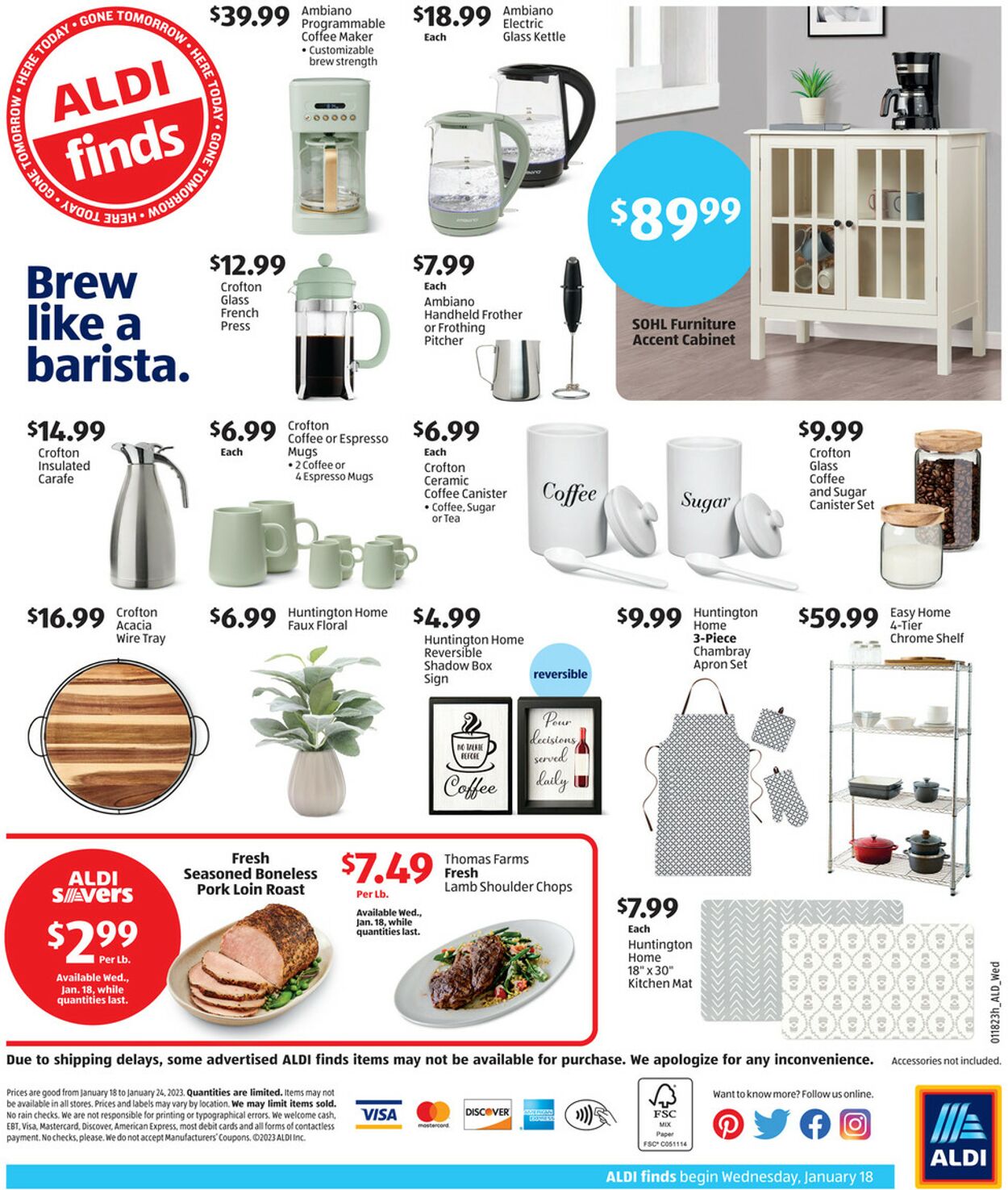 Catalogue ALDI from 01/18/2023