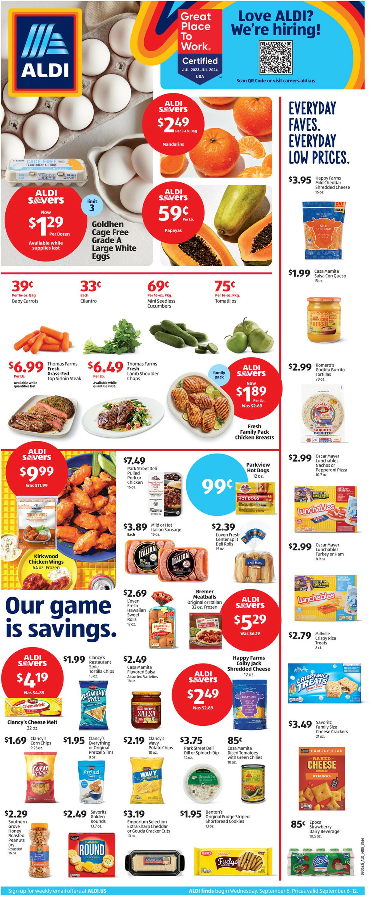 ALDI Current weekly ad 09/06 09/12/2023