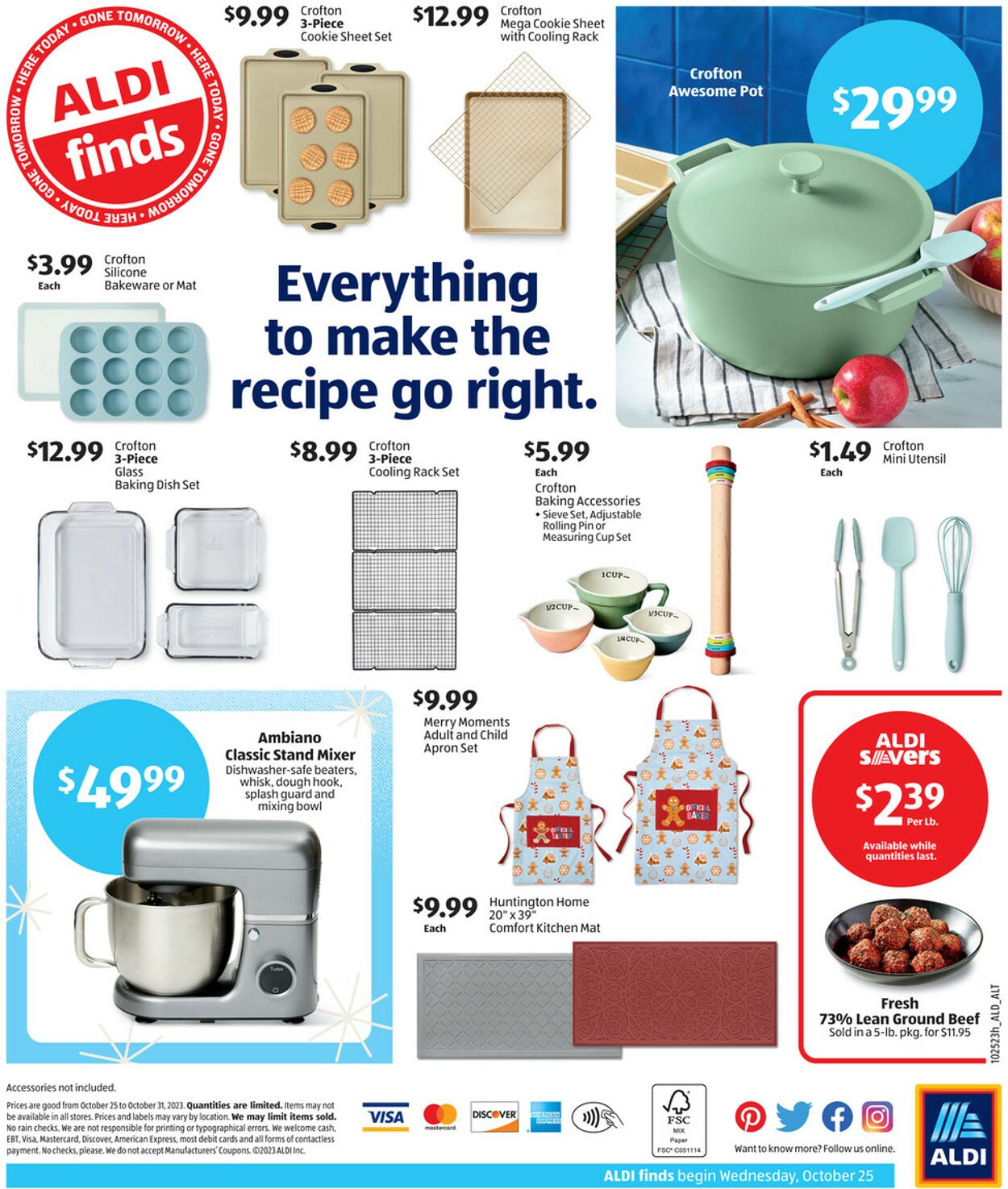 Catalogue ALDI from 10/25/2023