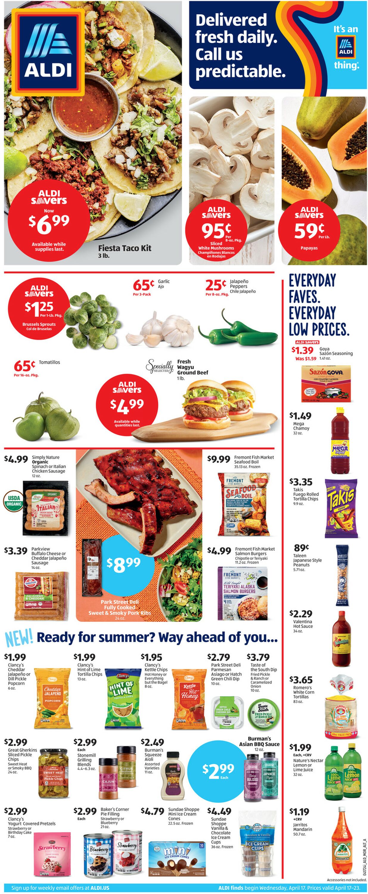 Catalogue ALDI from 04/17/2024