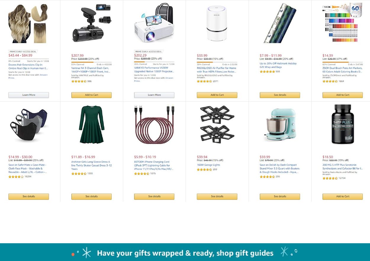 Catalogue Amazon from 11/21/2020