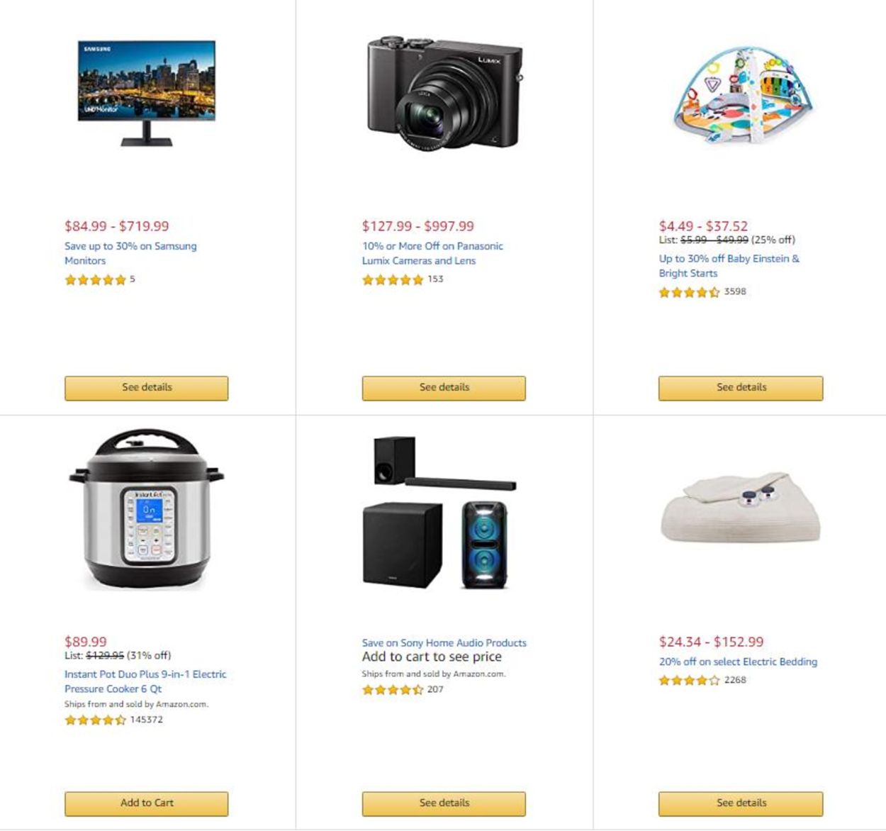 Catalogue Amazon Black Friday 2020 from 11/25/2020