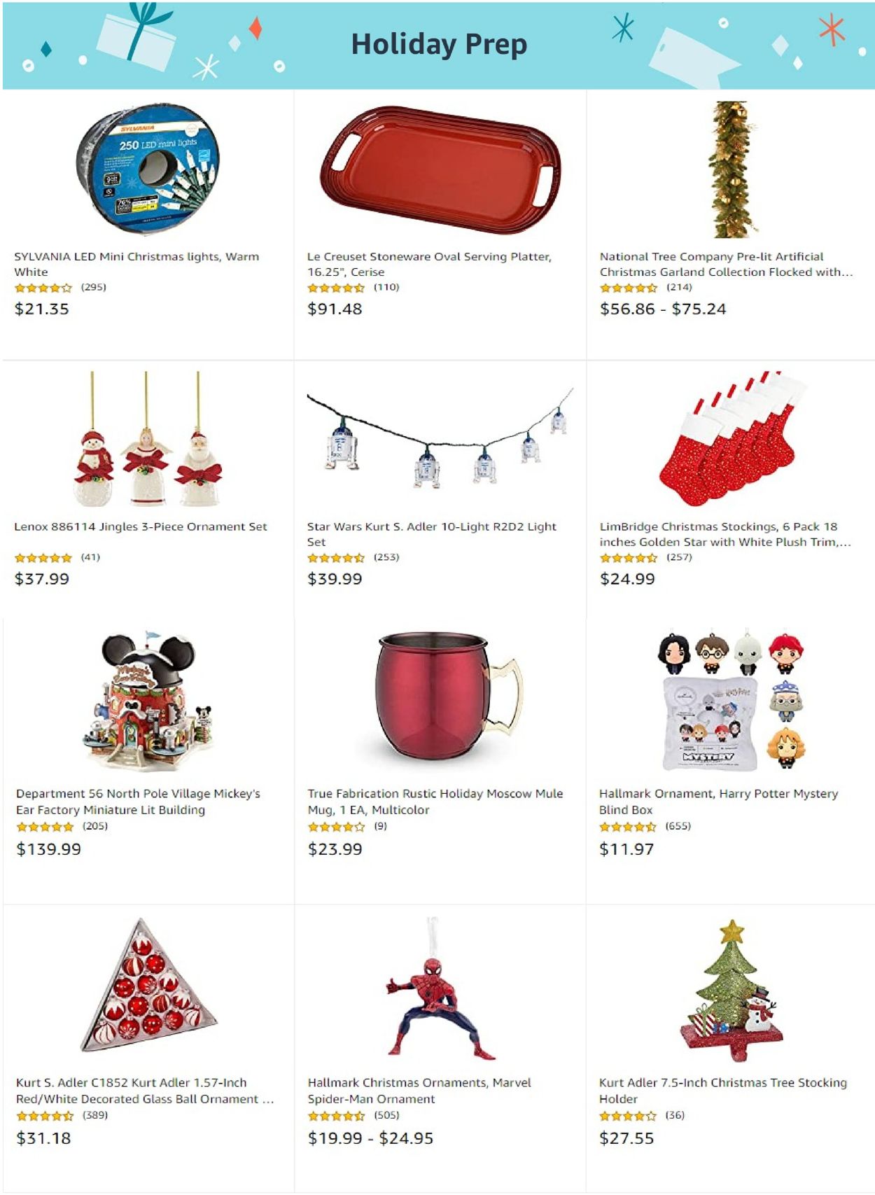 Catalogue Amazon from 12/18/2020