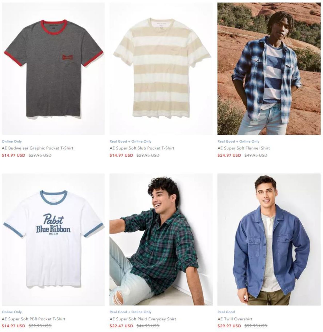 Catalogue American Eagle from 04/21/2022