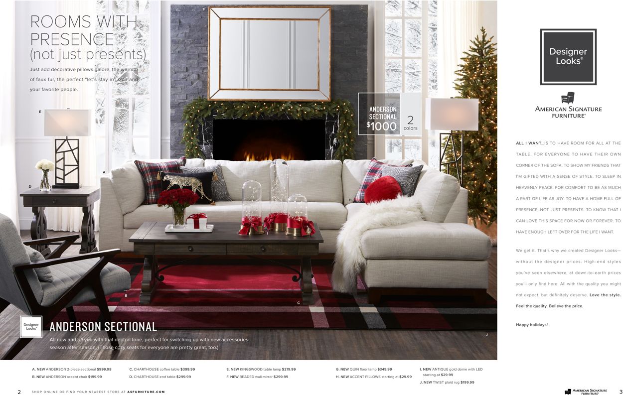 Catalogue American Signature Furniture from 11/13/2019