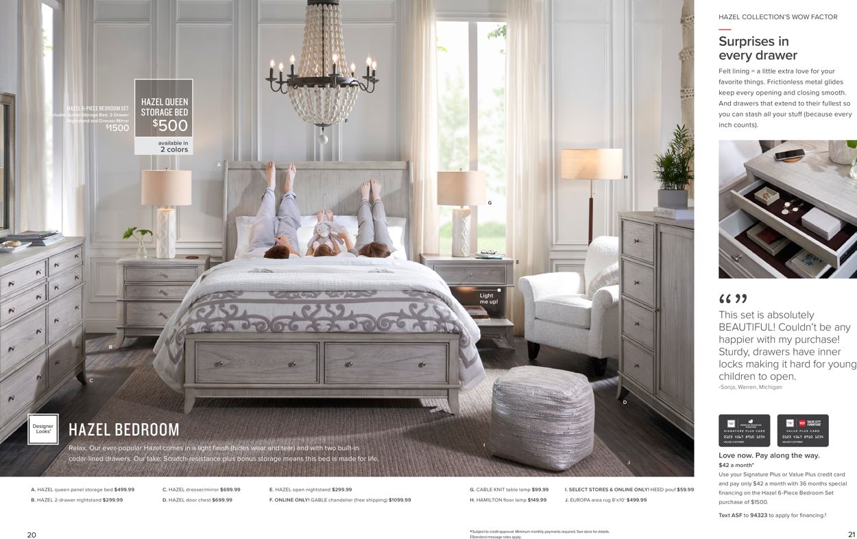 Catalogue American Signature Furniture from 05/12/2020