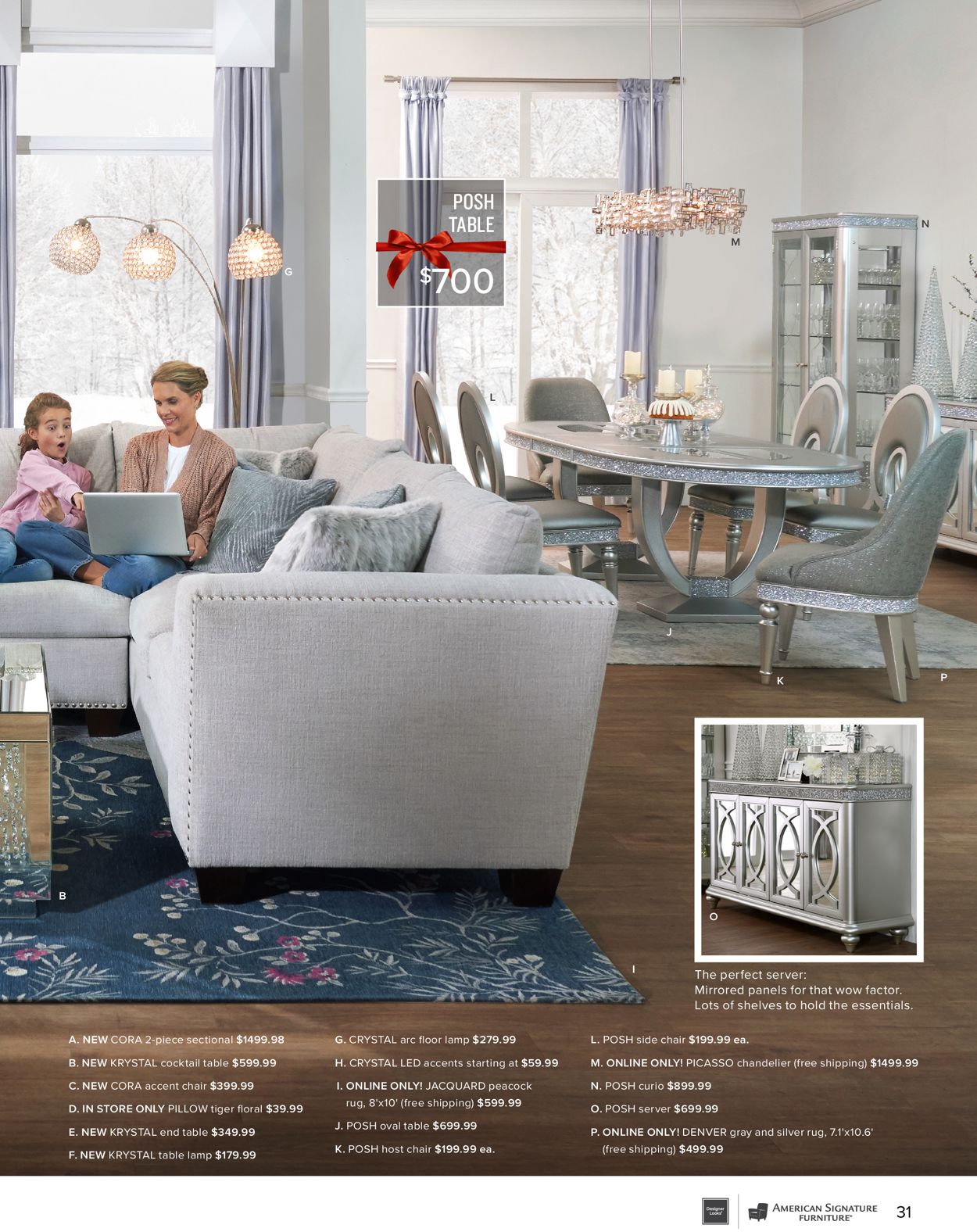 Catalogue American Signature Furniture from 10/19/2020