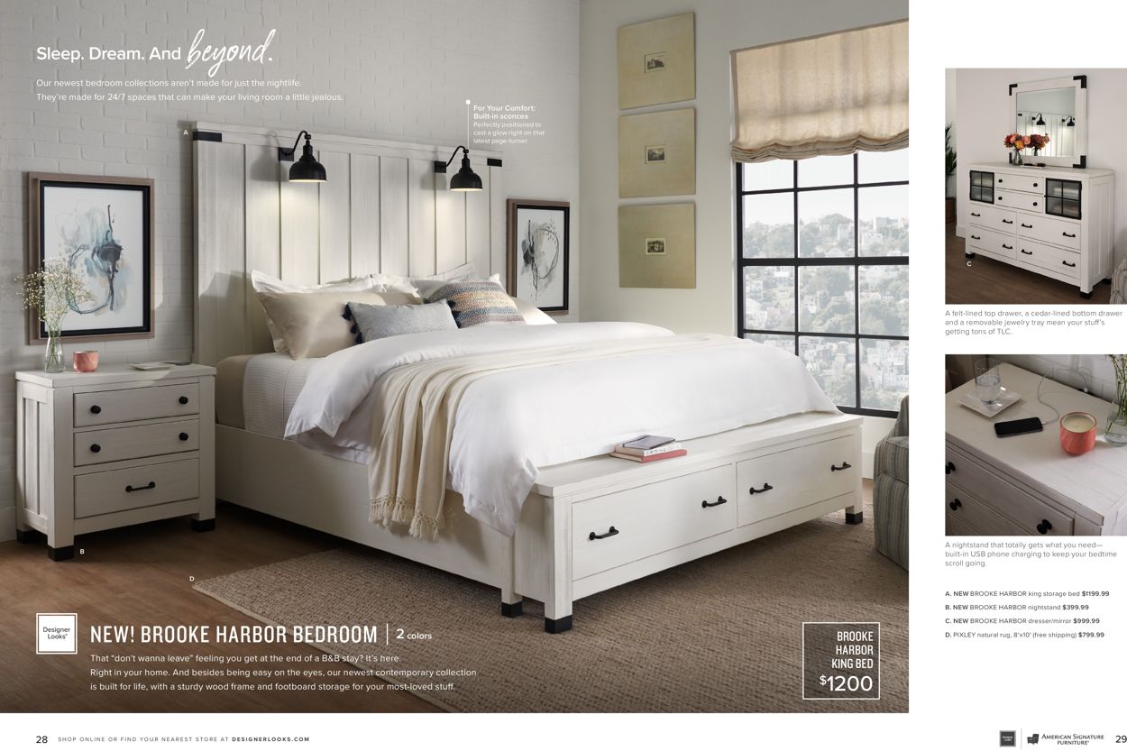 Catalogue American Signature Furniture from 02/11/2021