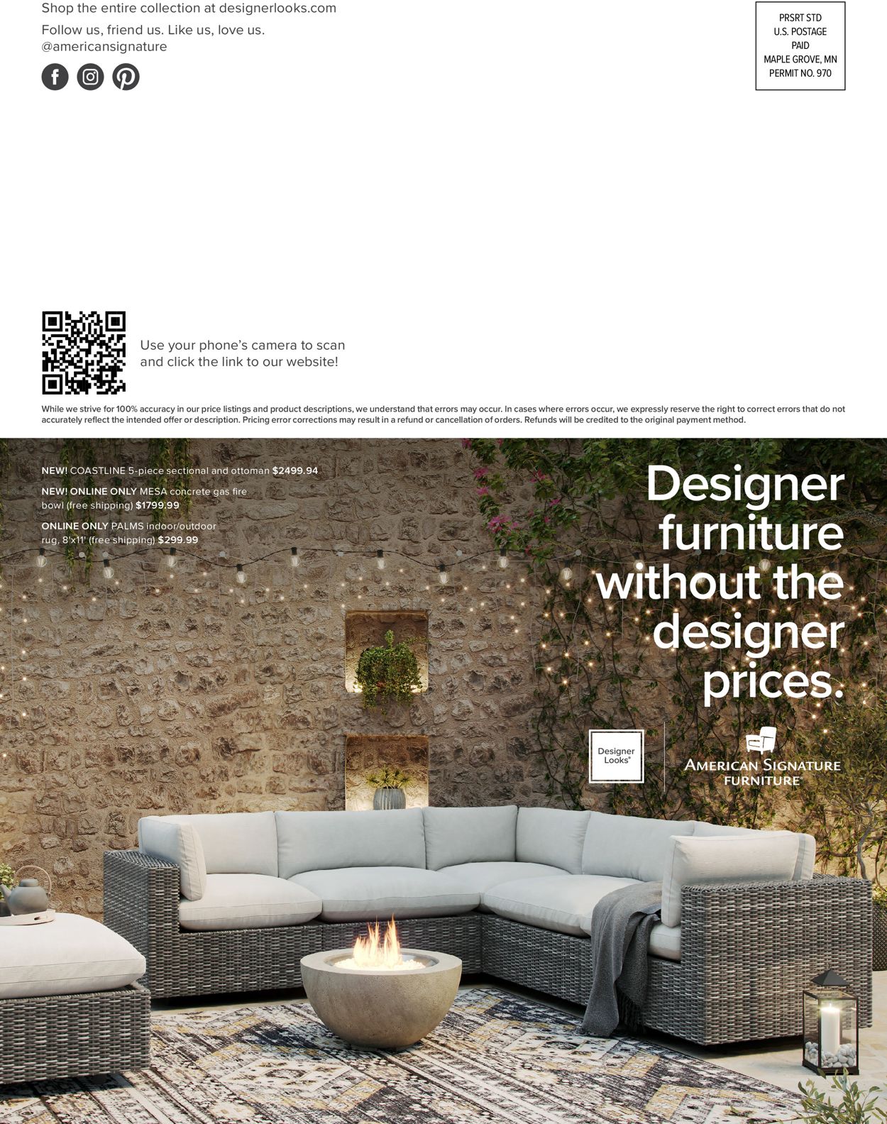 Catalogue American Signature Furniture from 02/11/2021