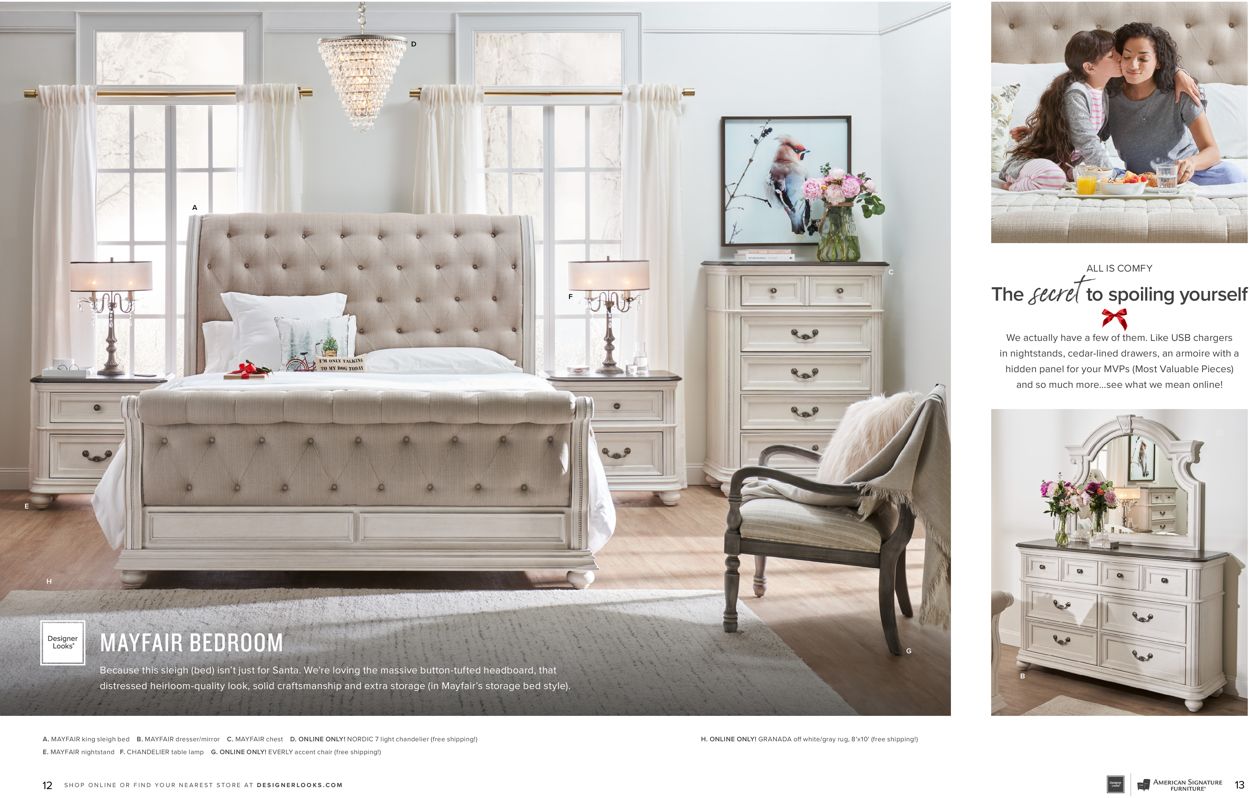Catalogue American Signature Furniture HOLIDAY 2021 from 10/25/2021