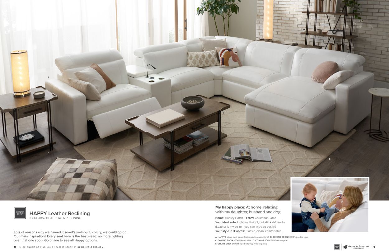 Catalogue American Signature Furniture from 03/01/2022