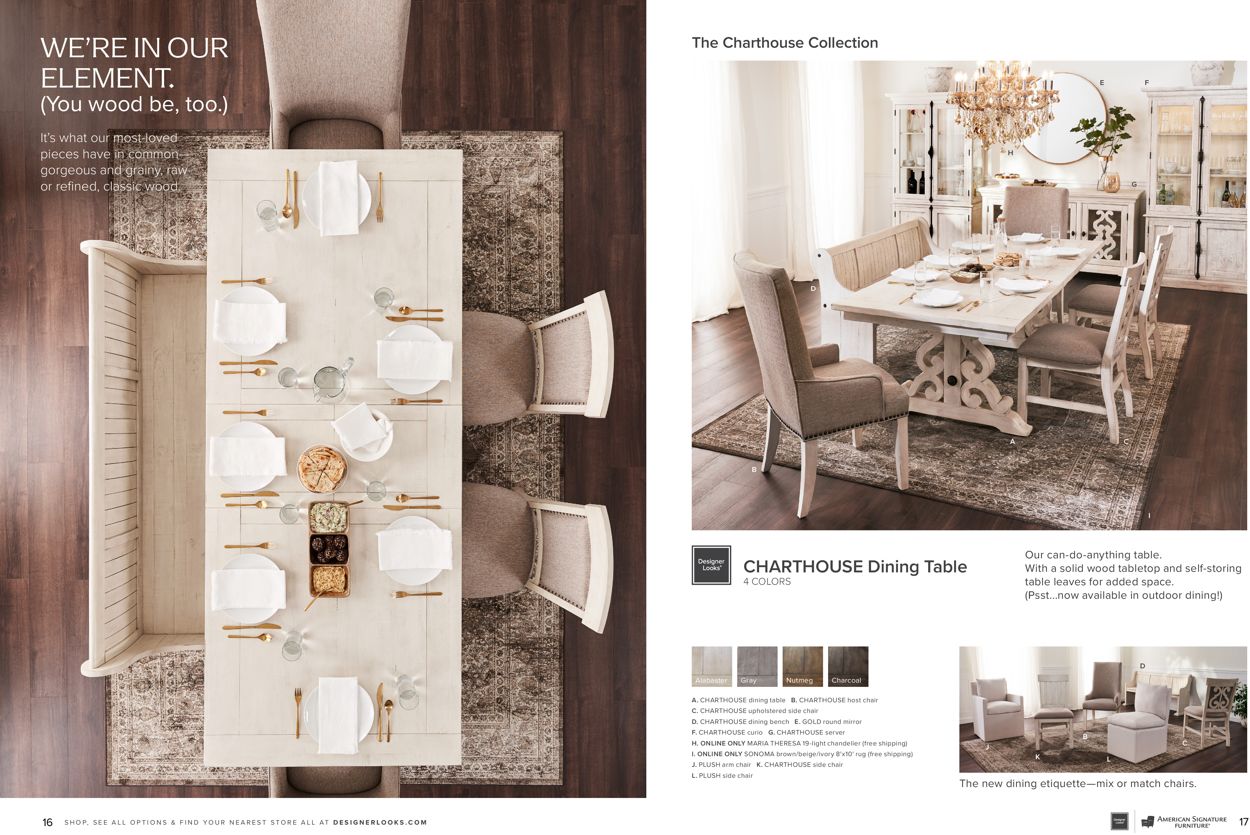 Catalogue American Signature Furniture from 05/04/2022