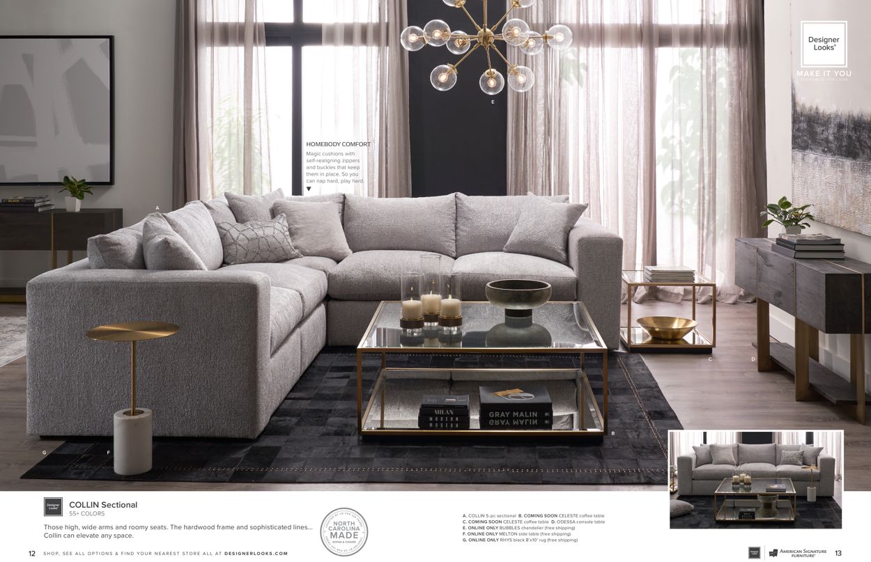 Catalogue American Signature Furniture from 08/02/2022