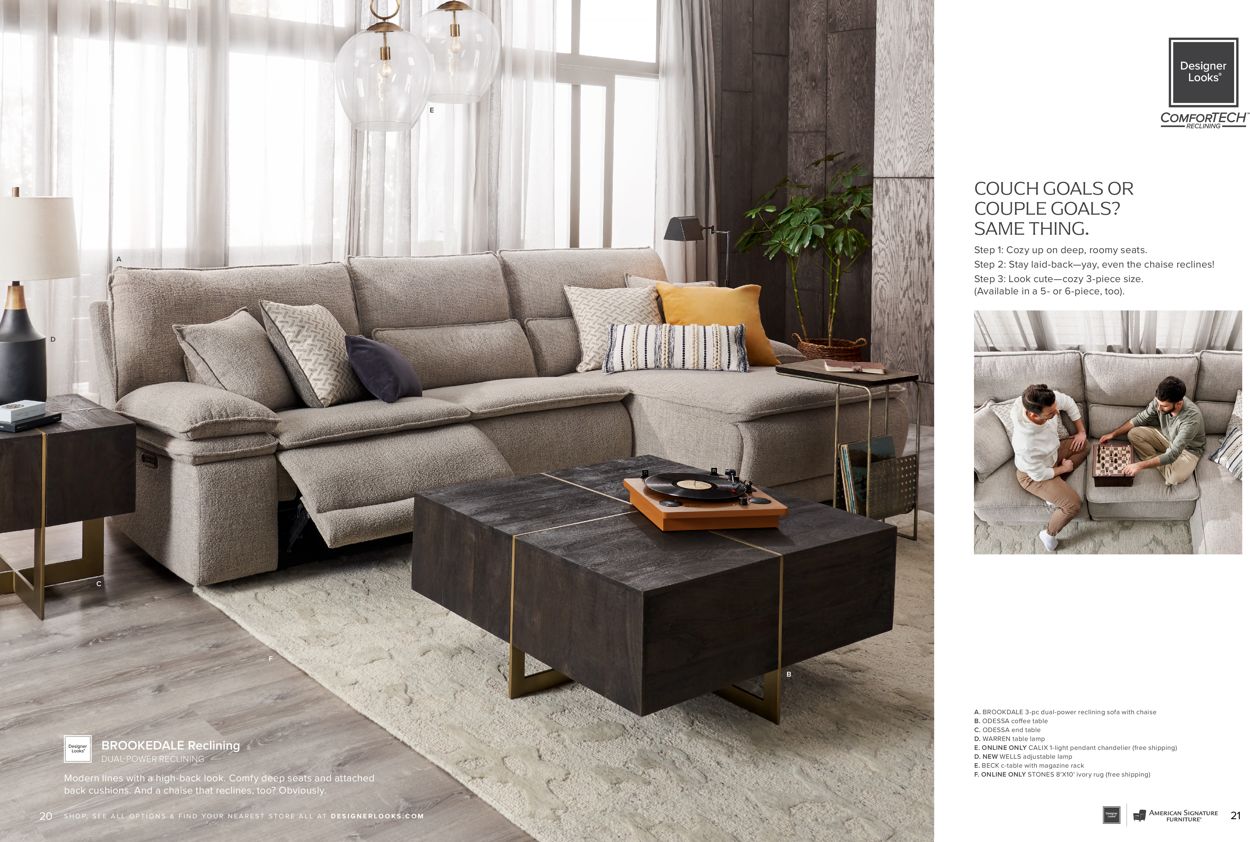 Catalogue American Signature Furniture from 08/02/2022
