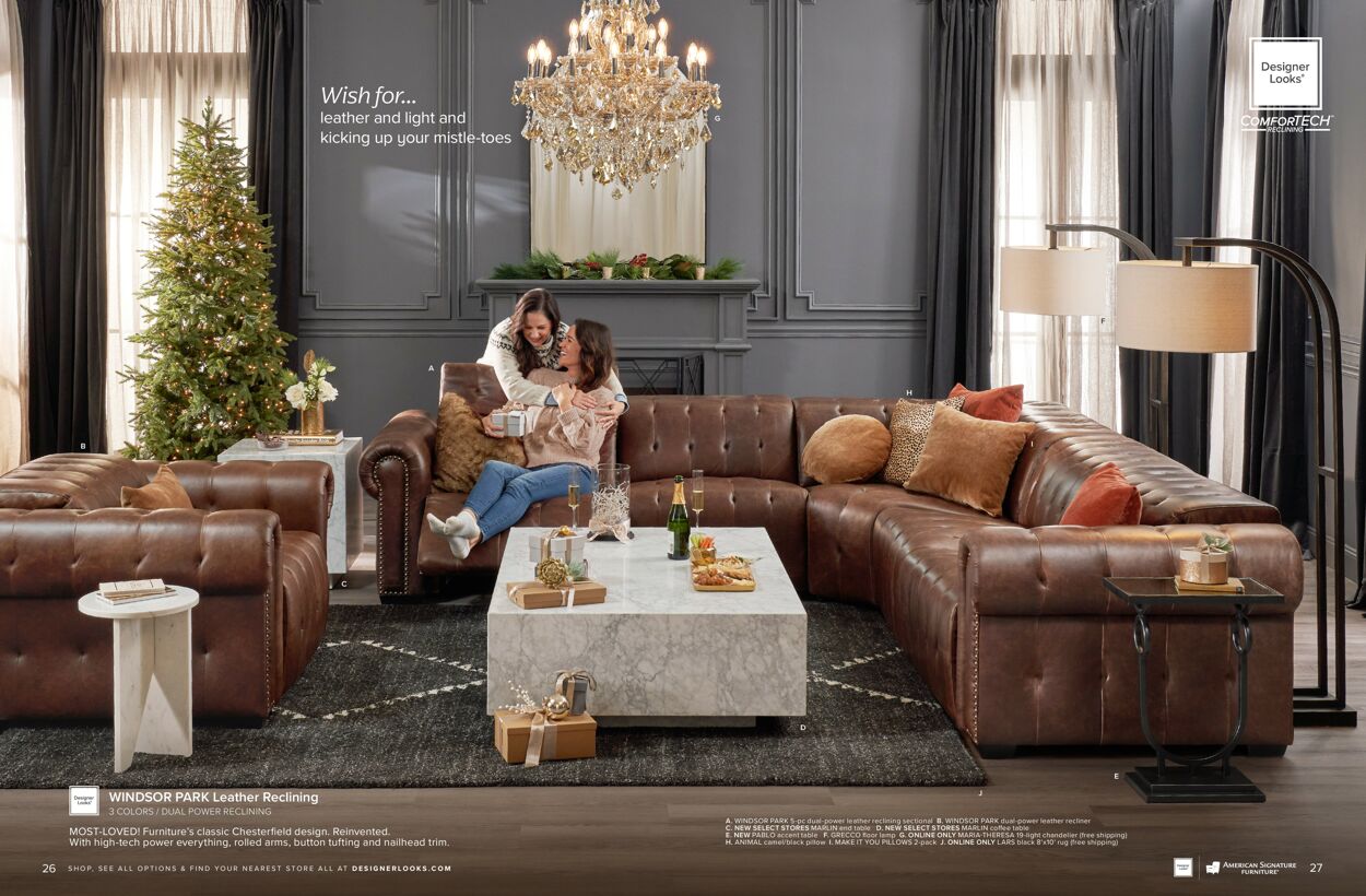 Catalogue American Signature Furniture from 10/25/2022