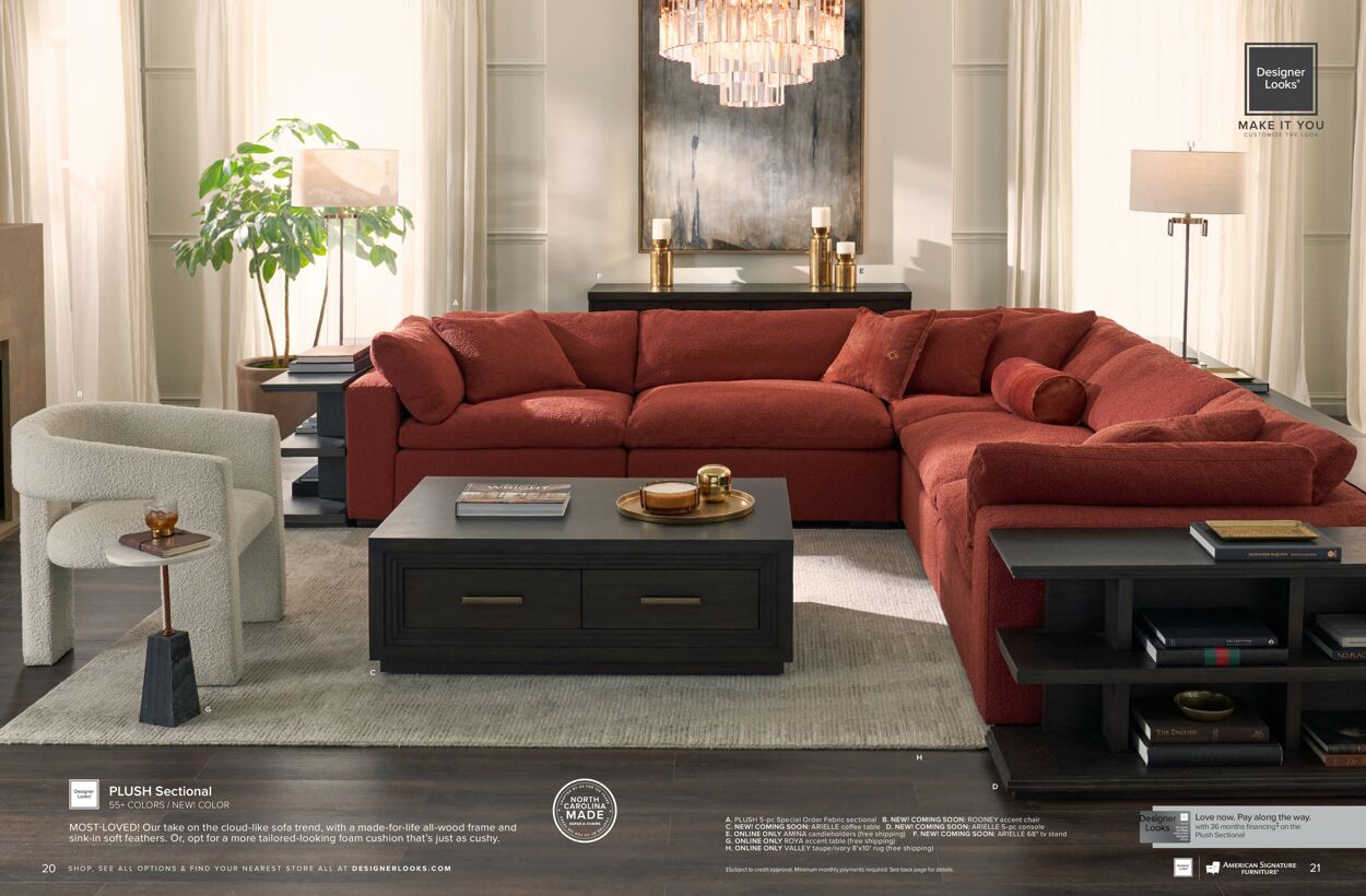 Catalogue American Signature Furniture from 03/07/2023