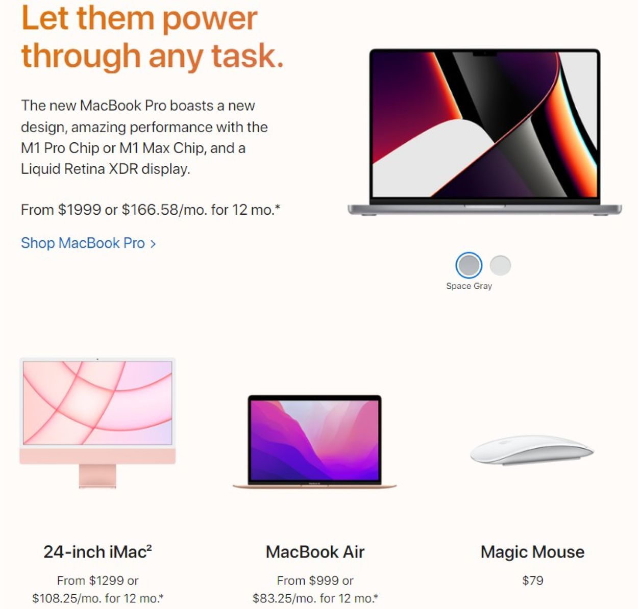 Catalogue Apple HOLIDAY 2021 from 12/15/2021