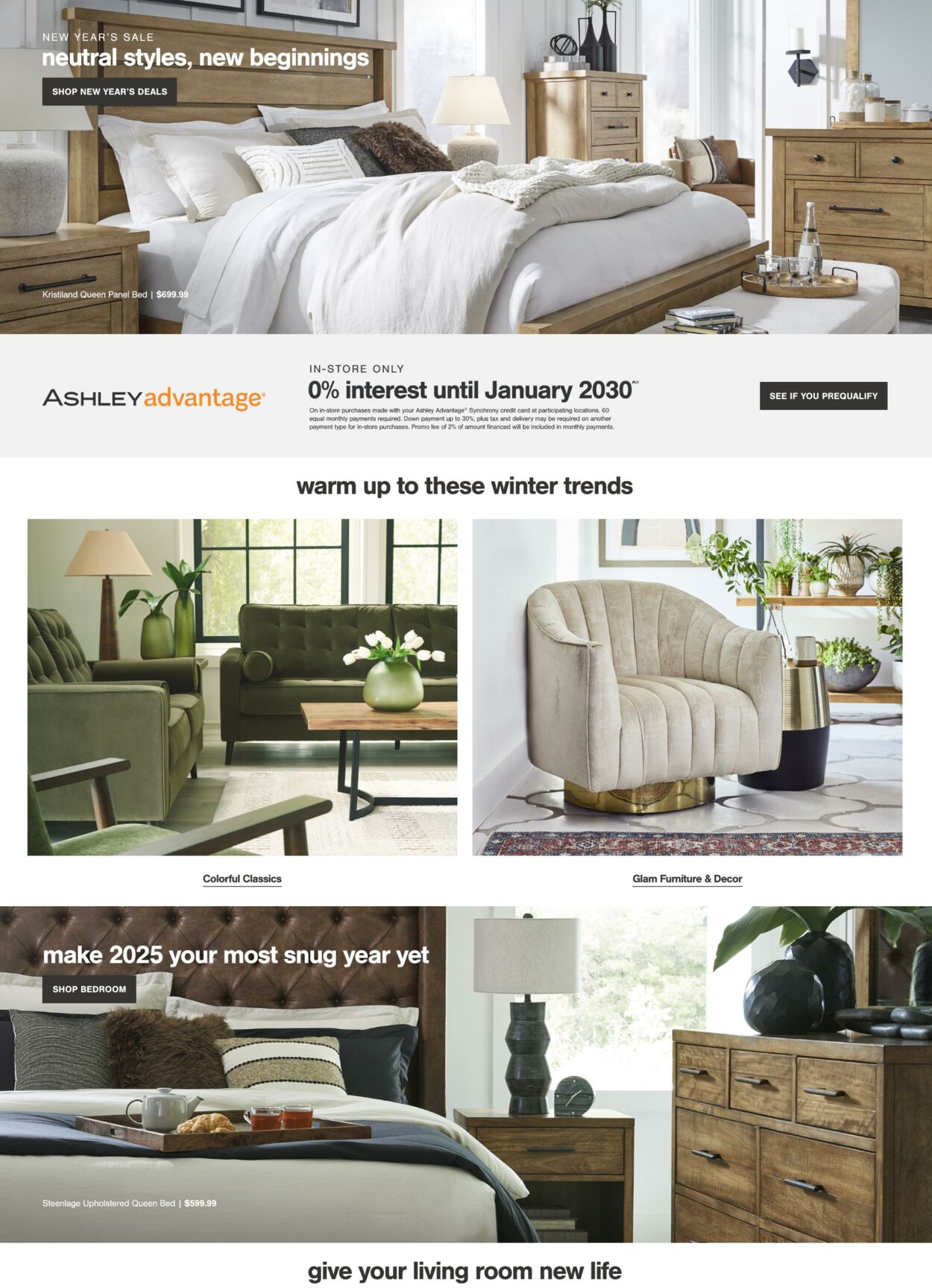 Catalogue Ashley Furniture from 01/03/2025