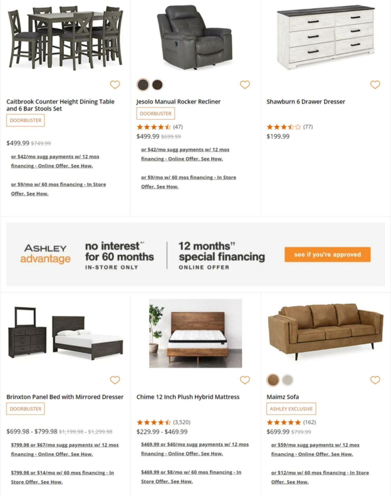 Catalogue Ashley Furniture from 11/13/2023