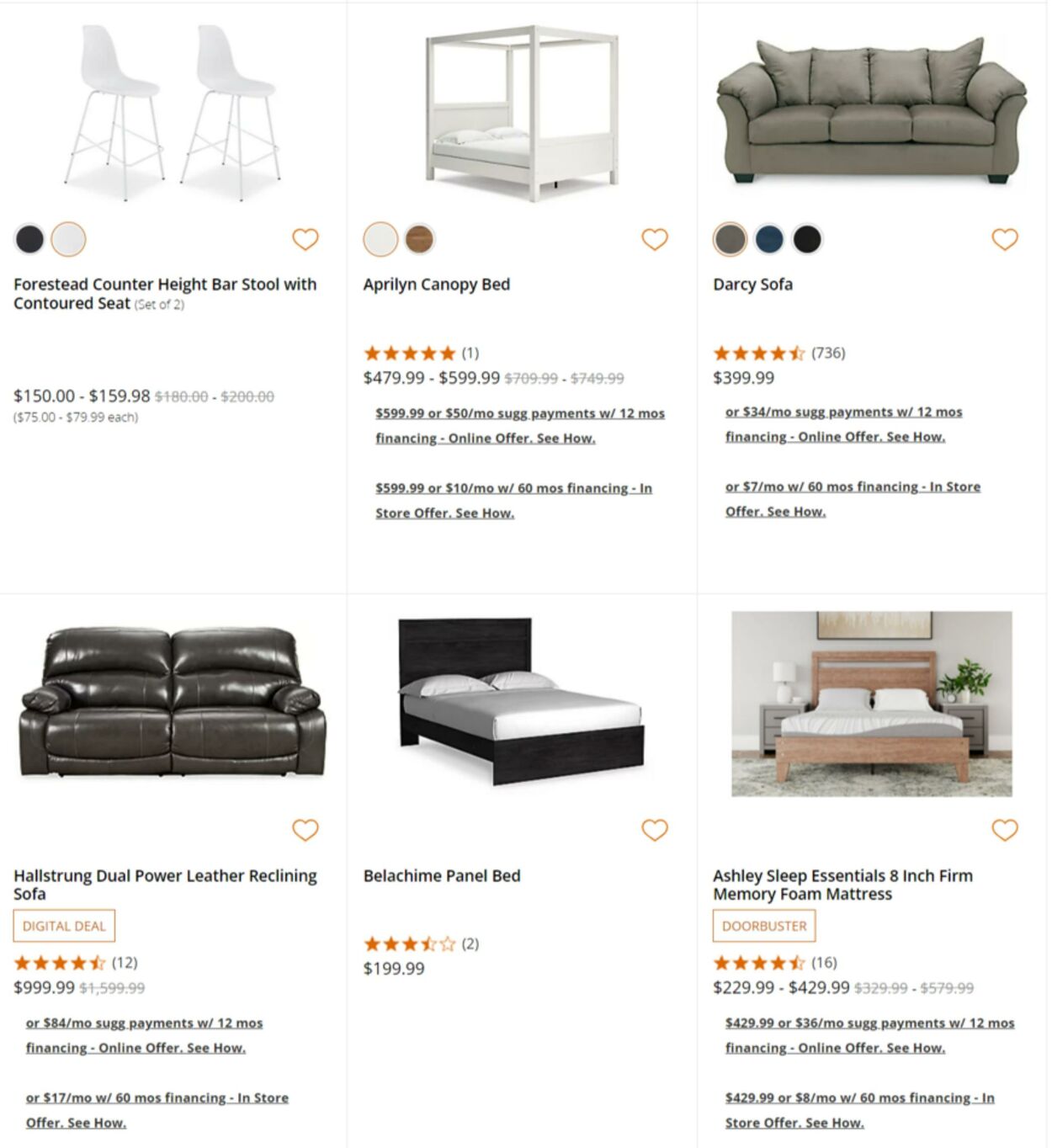 Catalogue Ashley Furniture from 11/13/2023