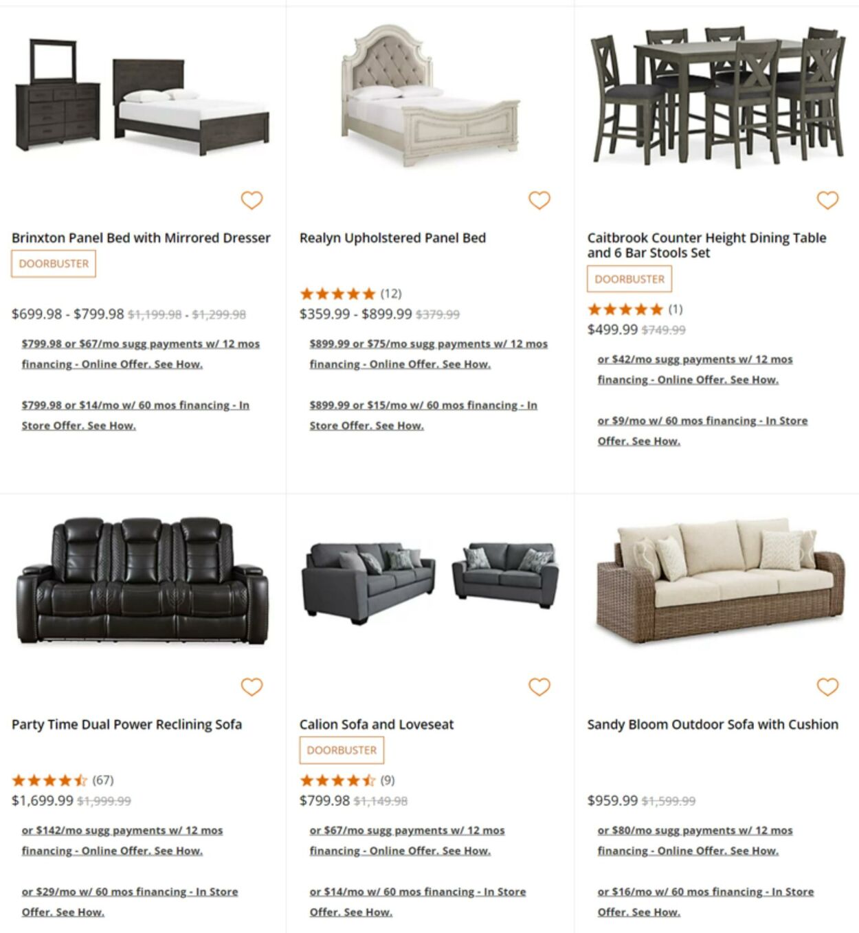 Catalogue Ashley Furniture from 11/28/2023