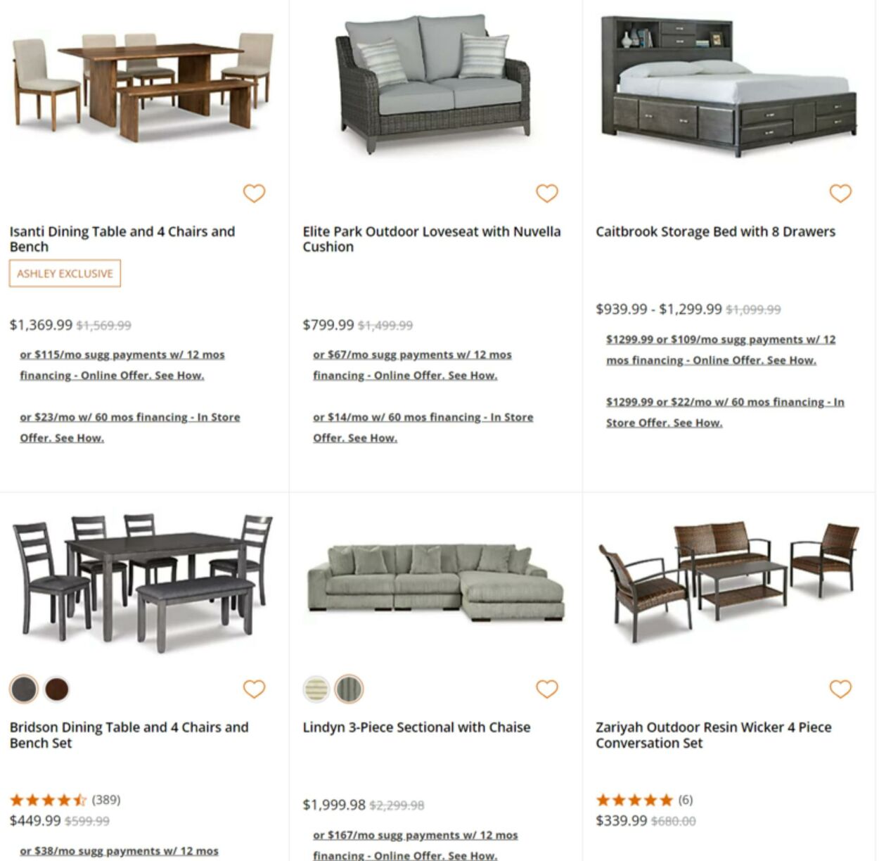 Catalogue Ashley Furniture from 11/28/2023