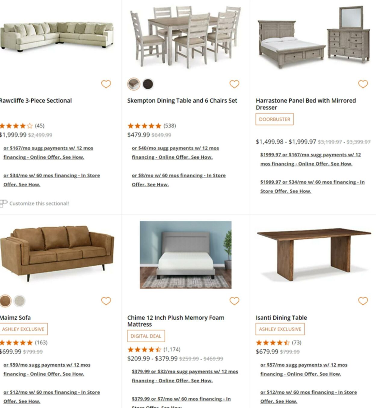 Catalogue Ashley Furniture from 11/28/2023