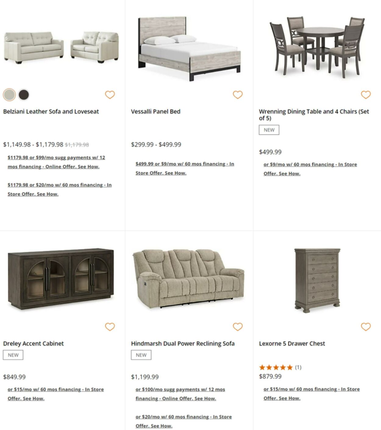 Catalogue Ashley Furniture from 01/22/2024