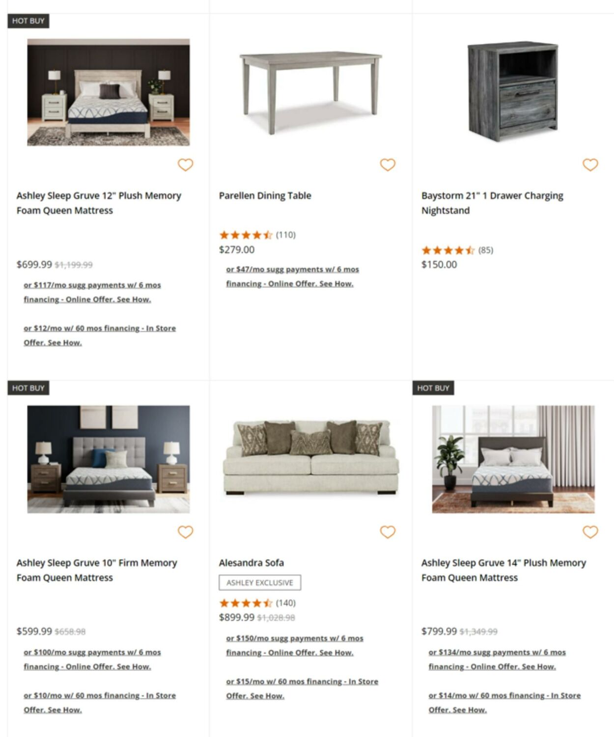 Catalogue Ashley Furniture from 05/28/2024