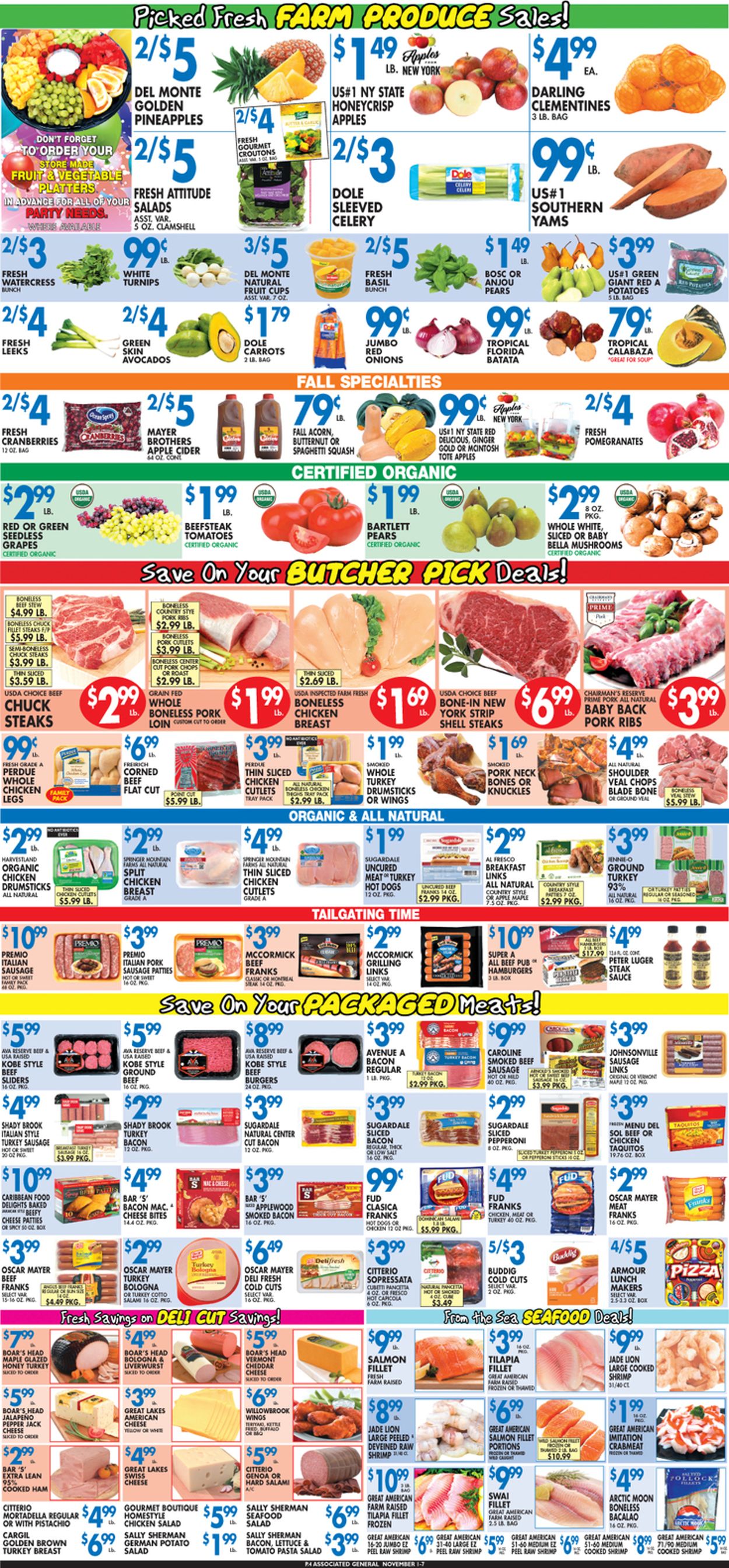 Catalogue Associated Supermarkets from 11/01/2019
