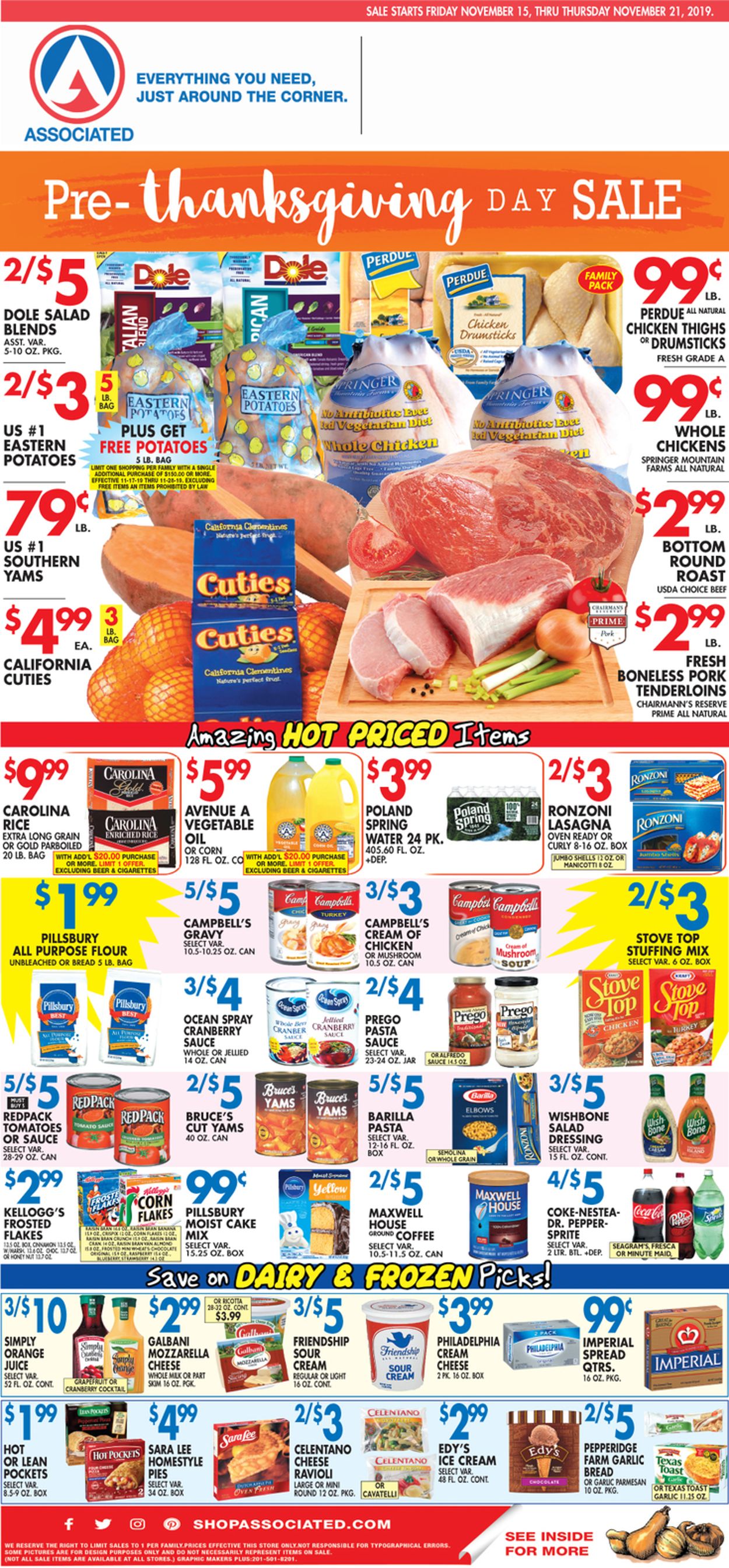 Catalogue Associated Supermarkets from 11/15/2019