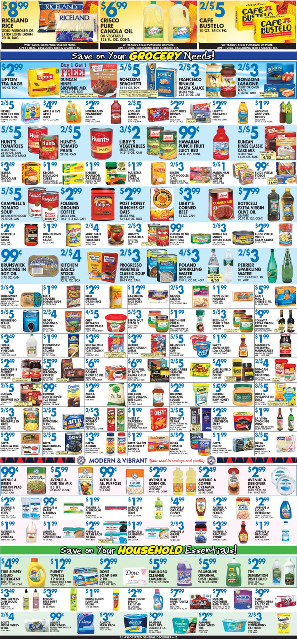 Catalogue Associated Supermarkets from 12/06/2019