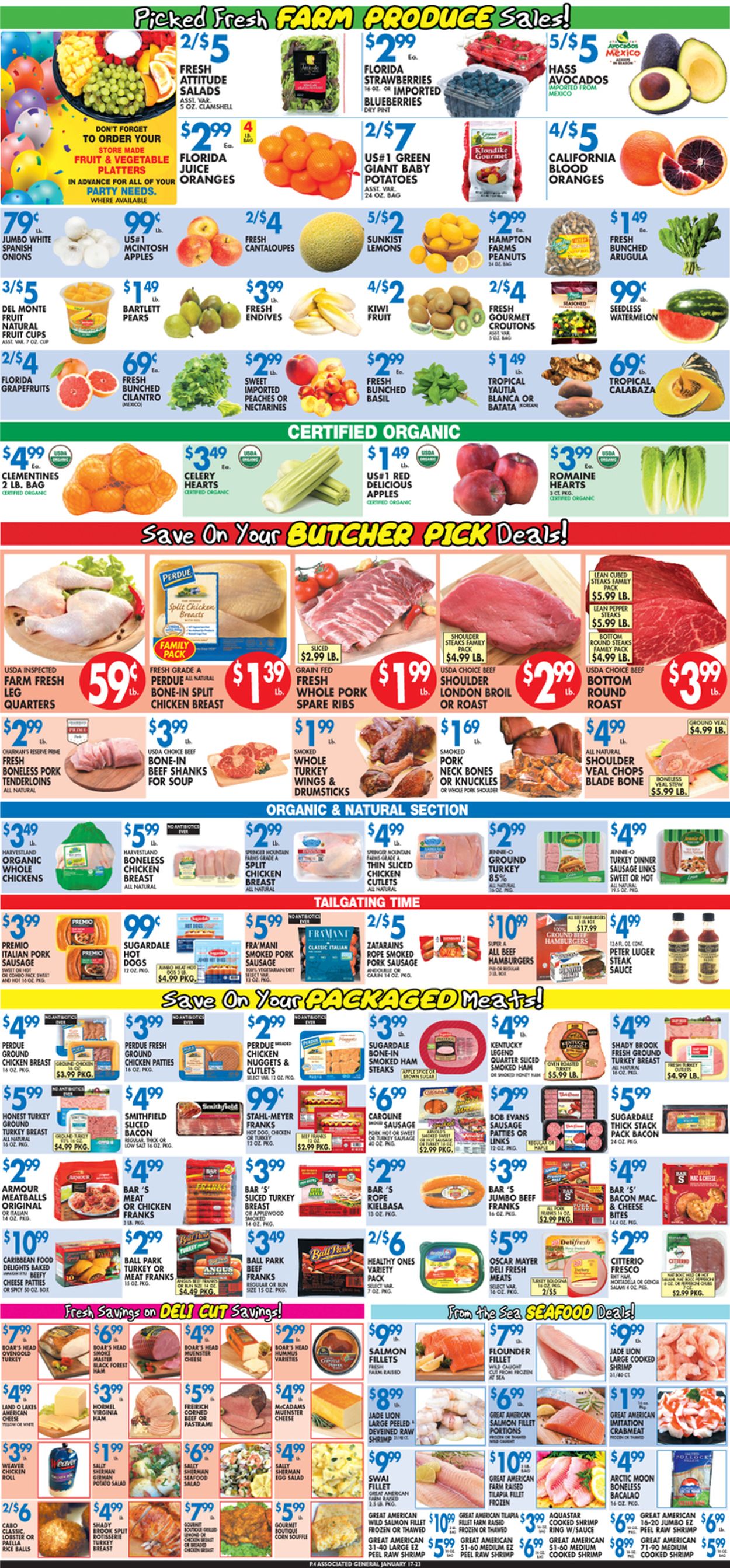 Catalogue Associated Supermarkets from 01/17/2020
