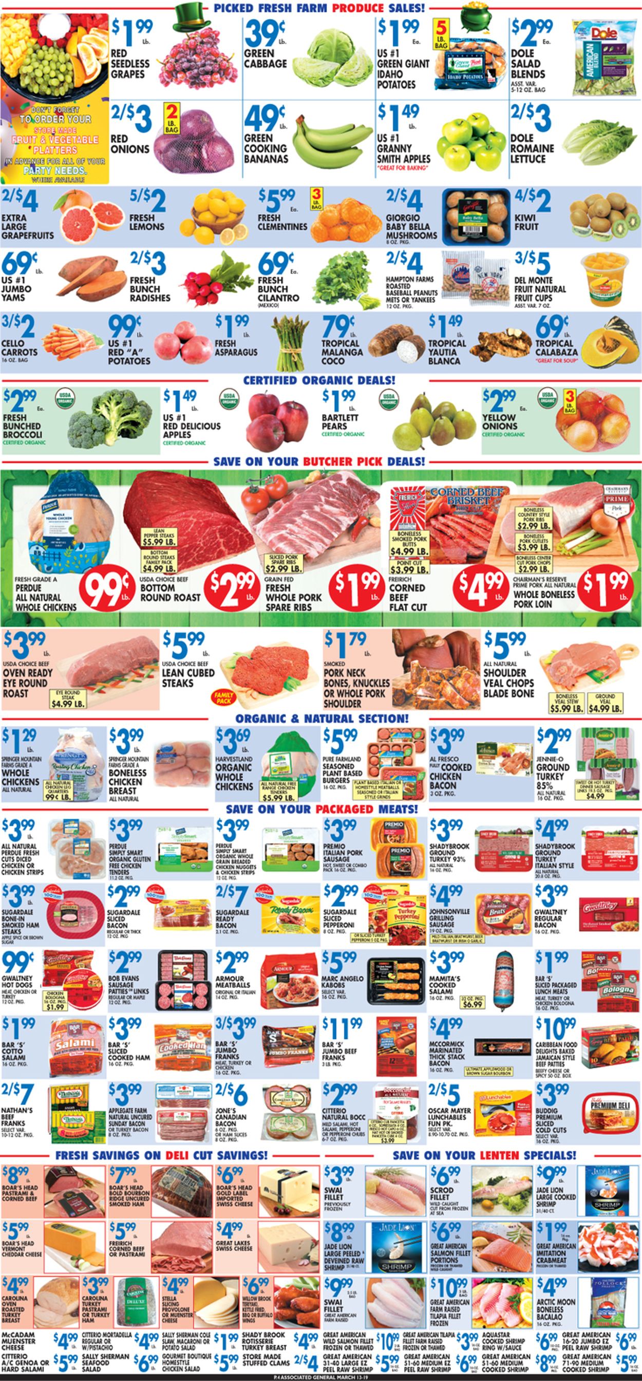 Catalogue Associated Supermarkets from 03/13/2020