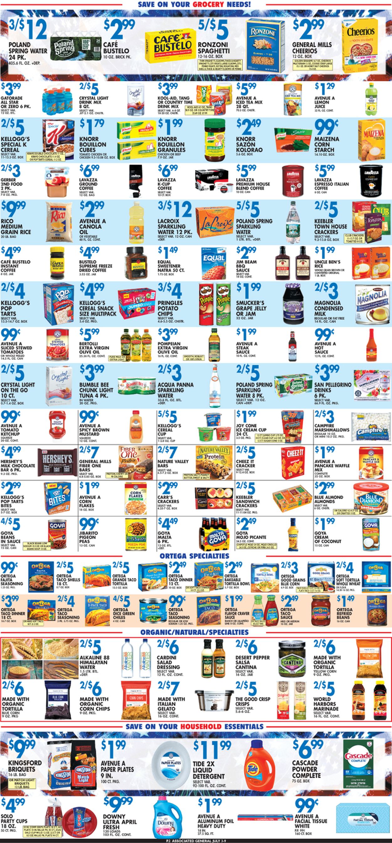 Catalogue Associated Supermarkets from 07/03/2020