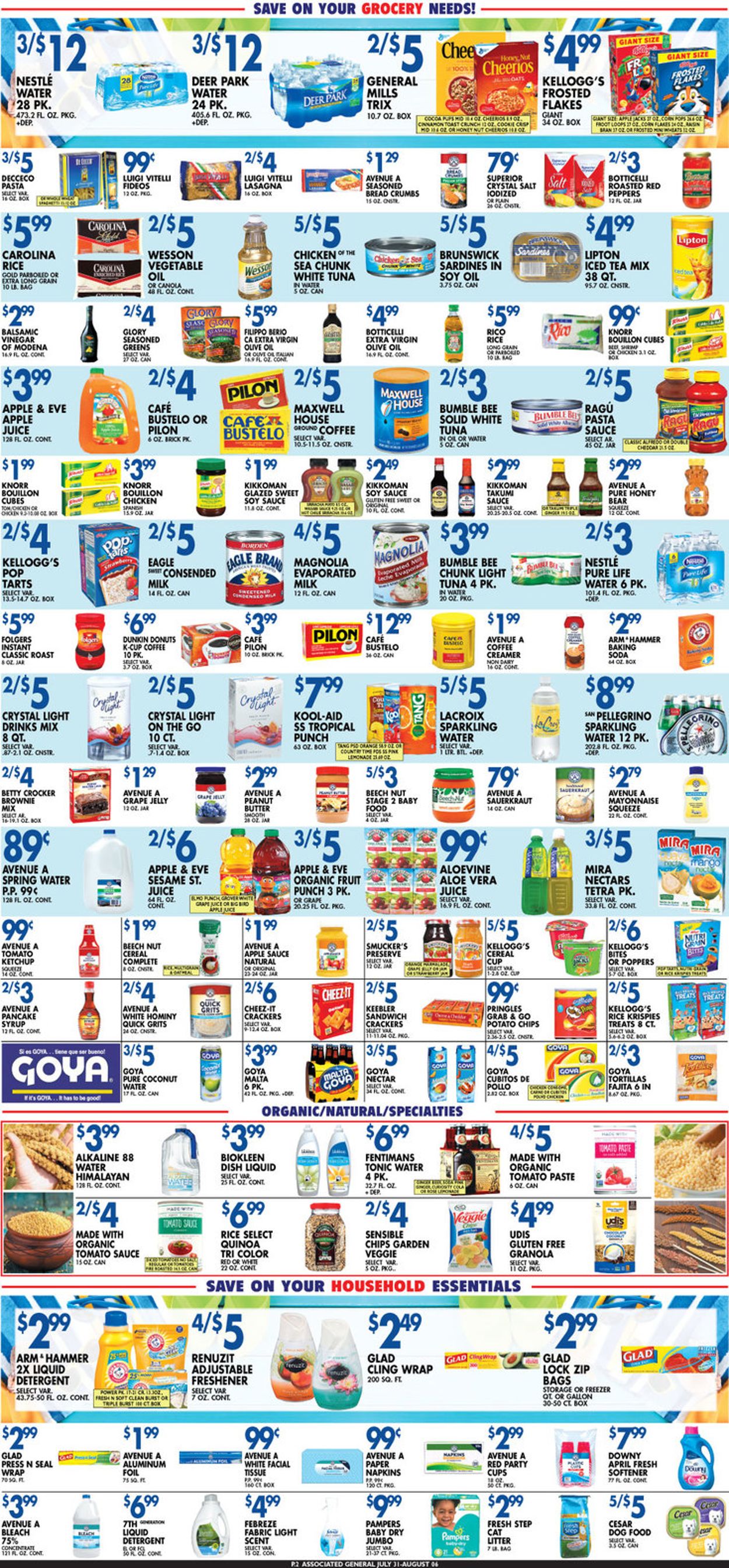 Catalogue Associated Supermarkets from 07/31/2020